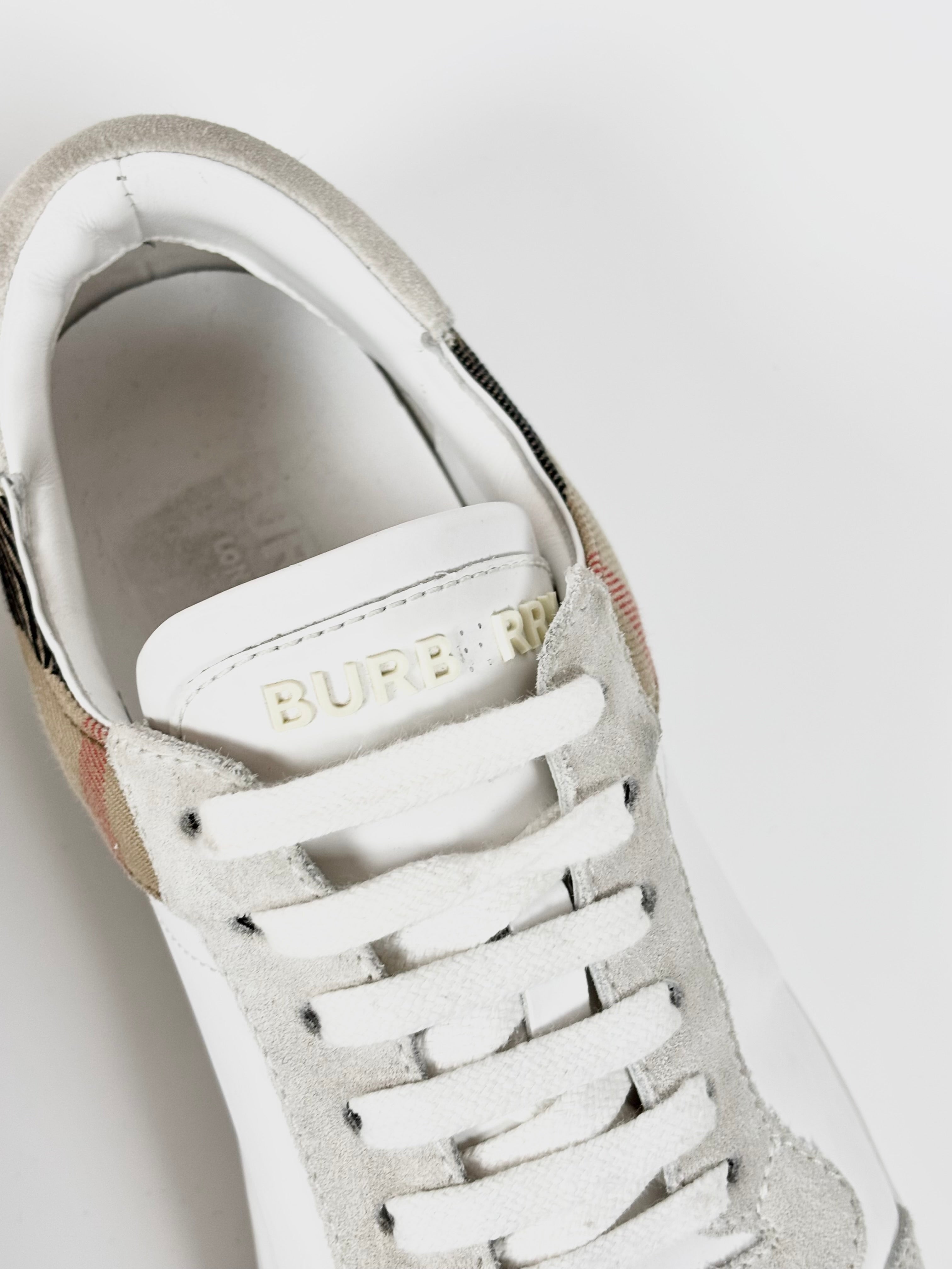 Burberry Checked Sneakers