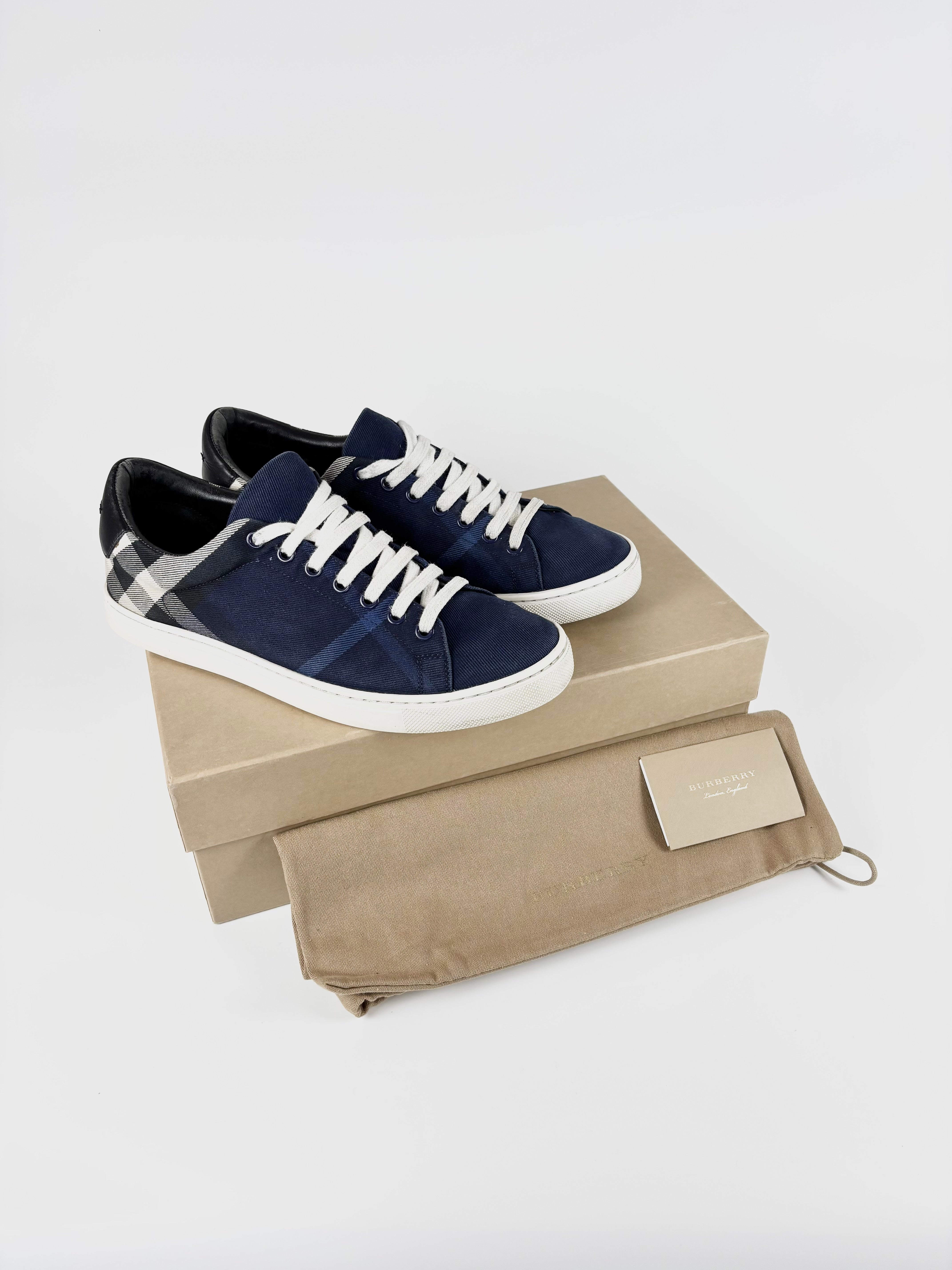 Burberry Checked Monogram Sneakers