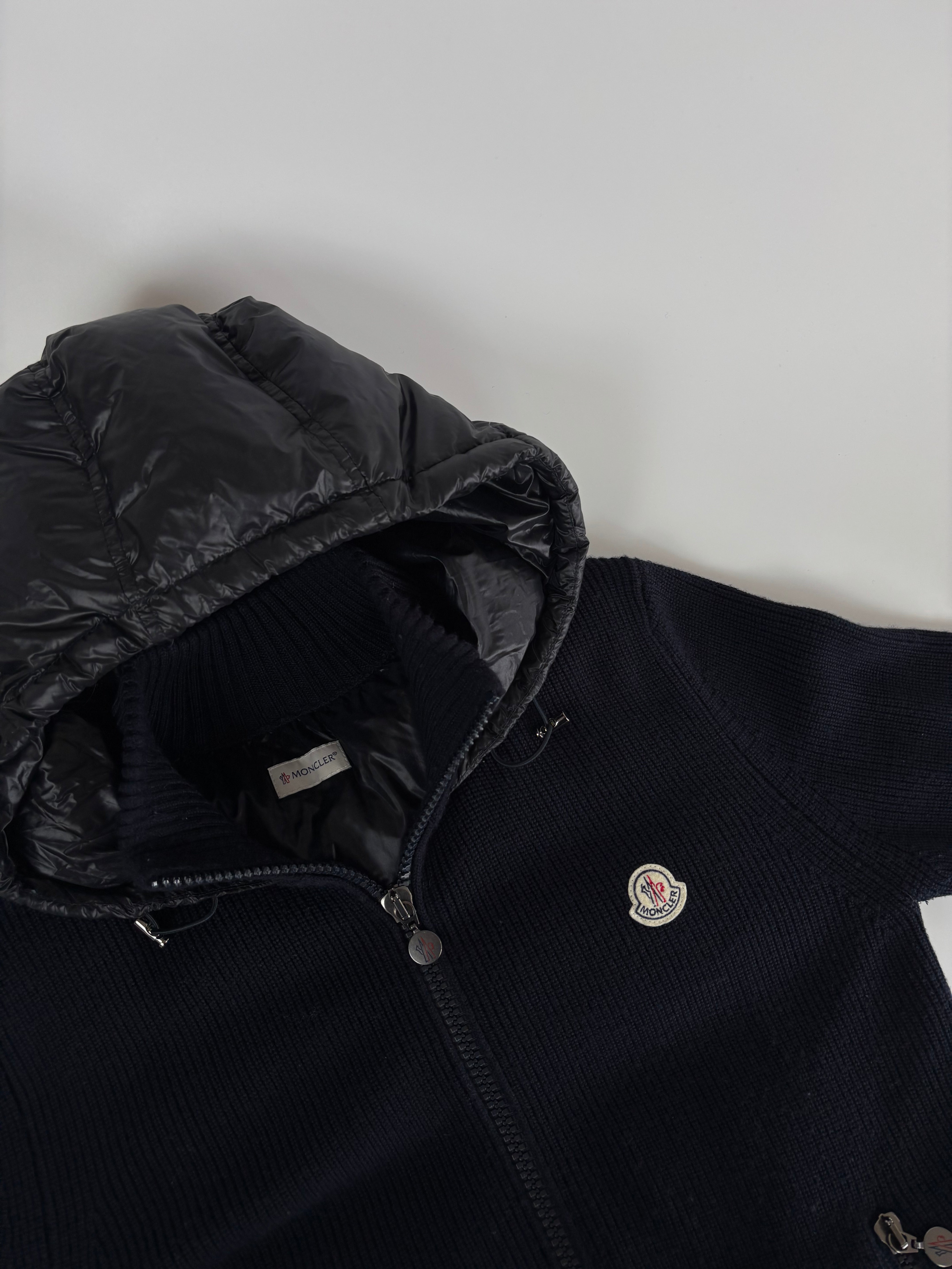 Moncler Hooded Cardigan Jacket