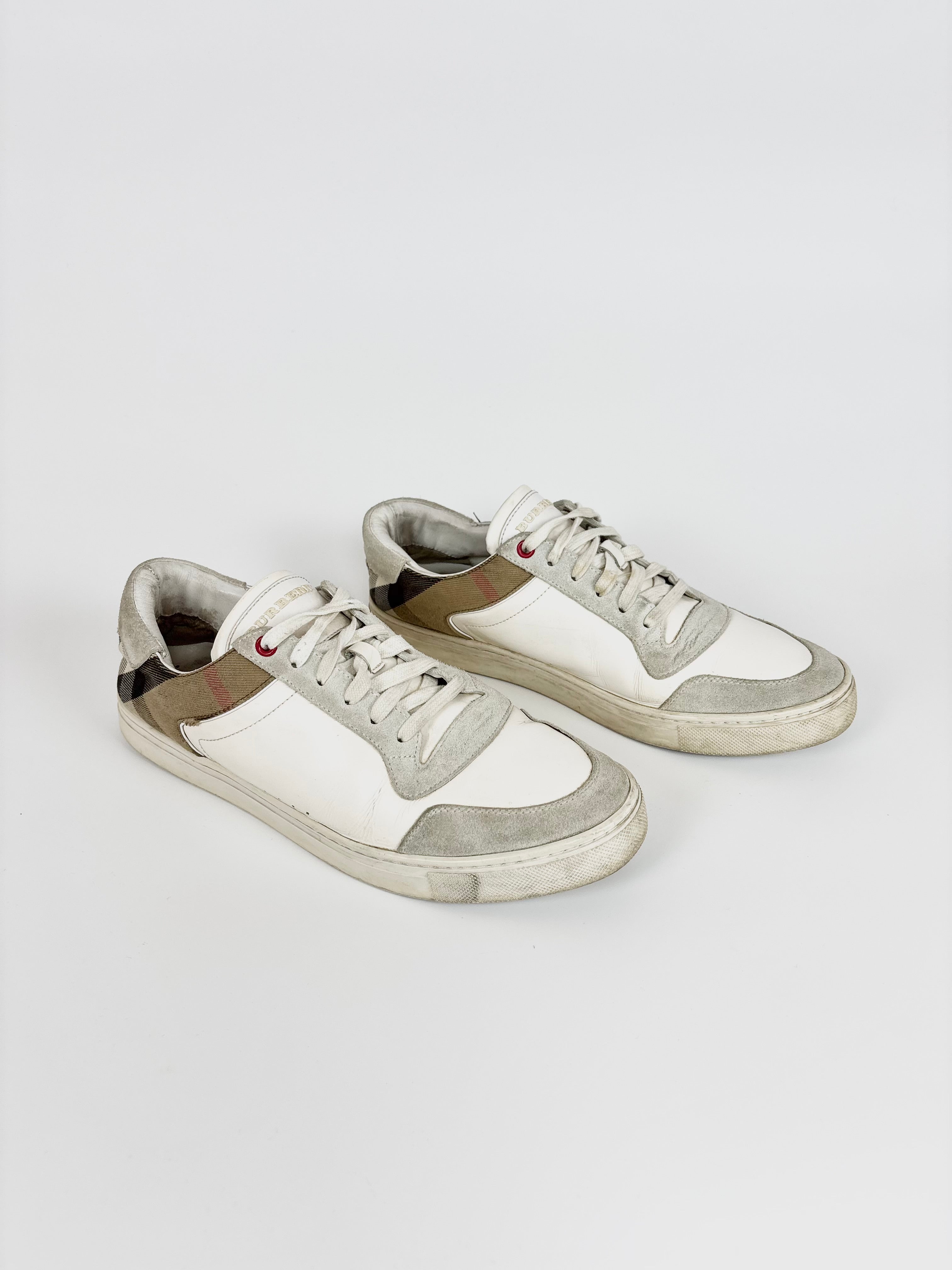 Burberry Checked Sneakers