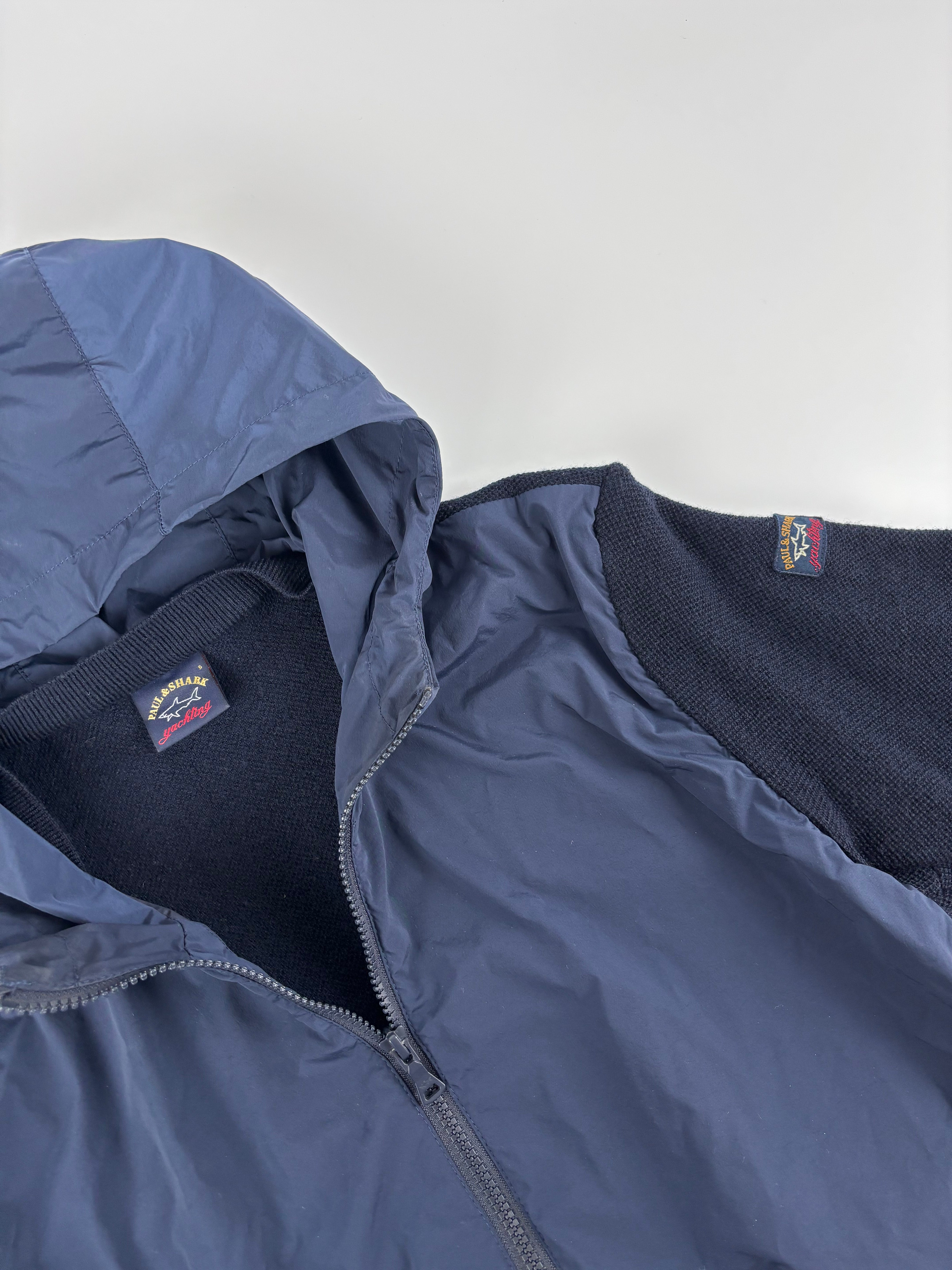 Paul & Shark Hooded Cardigan Jacket