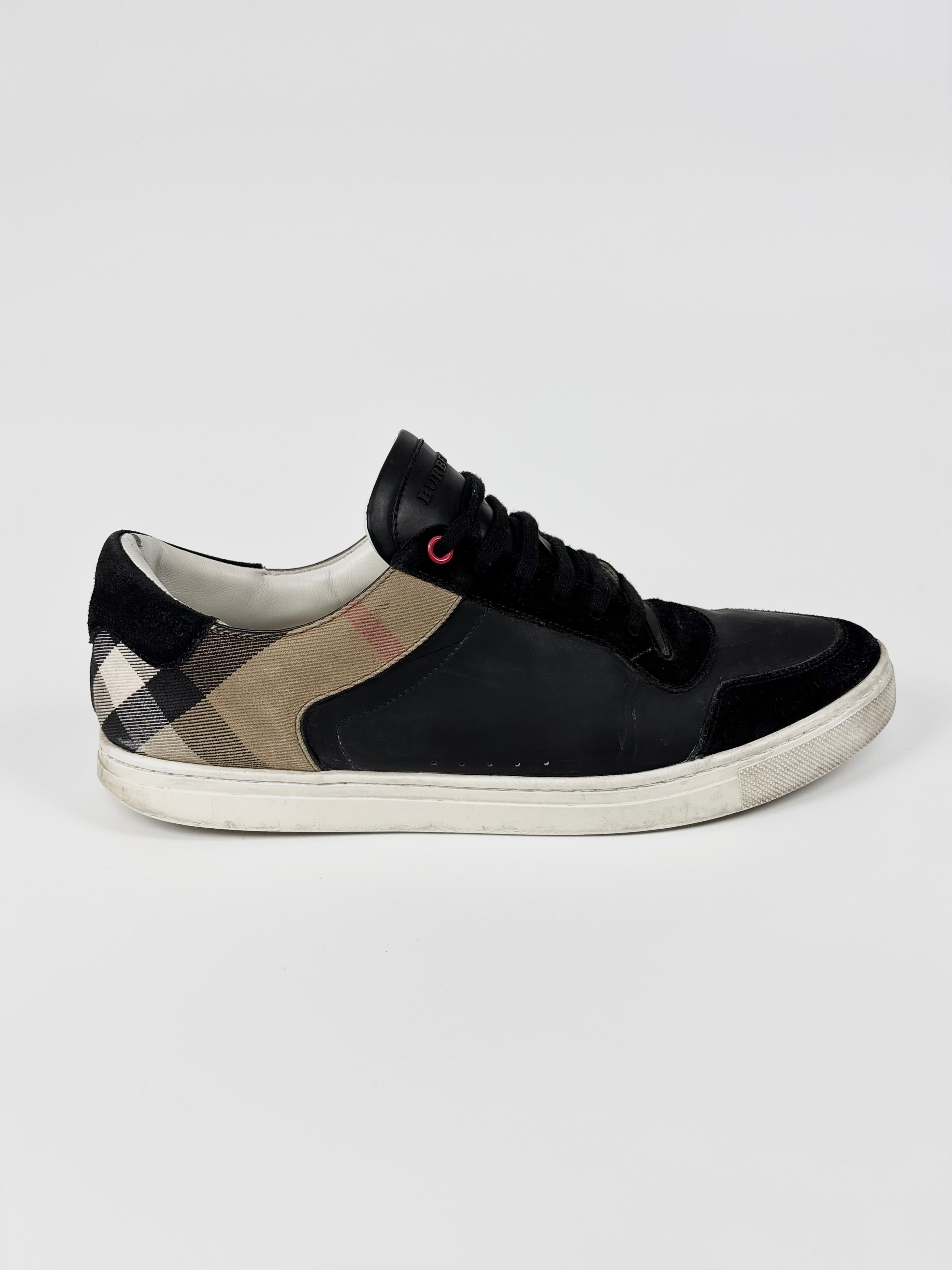 Burberry Checked Monogram Sneakers