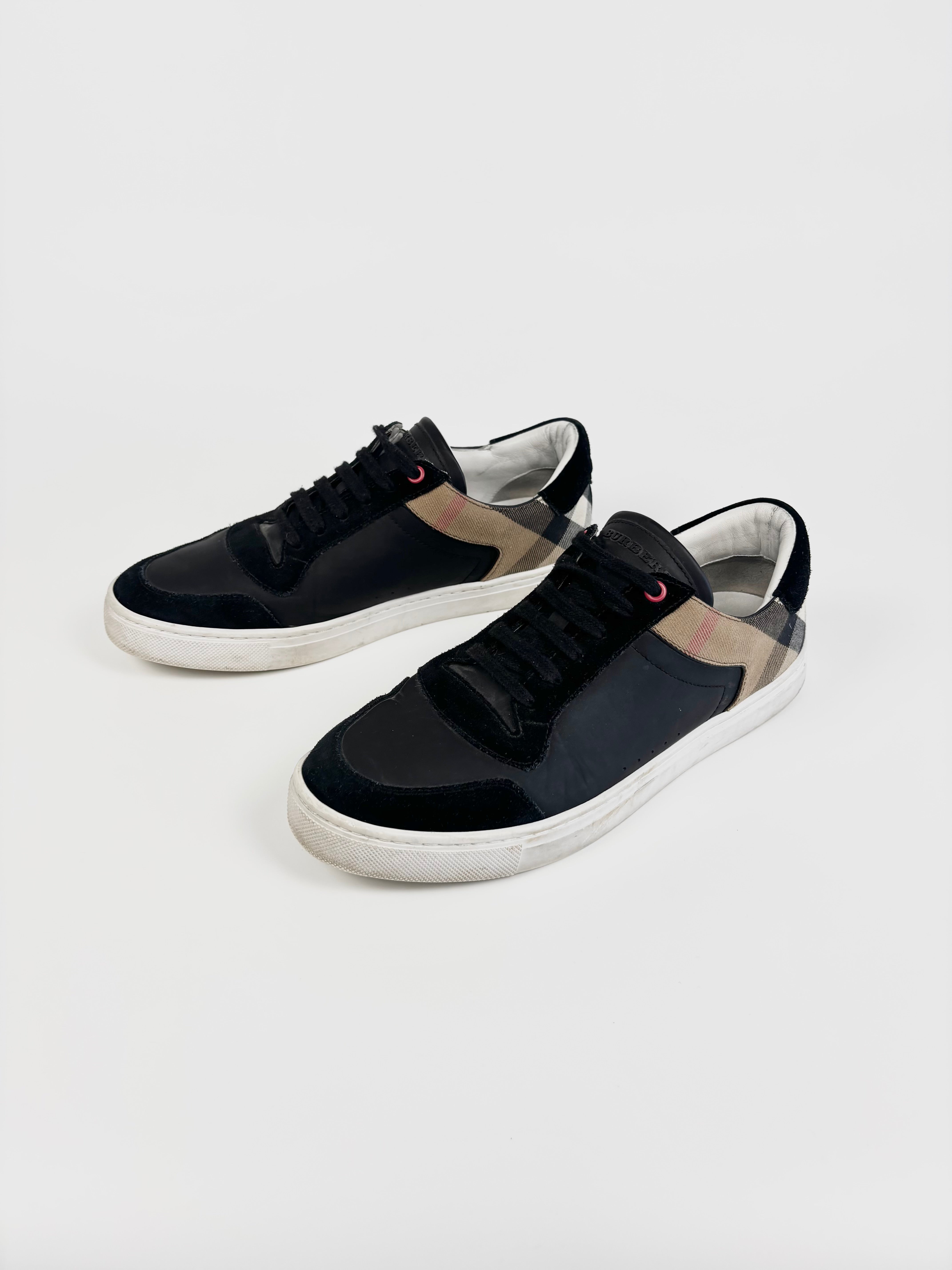 Burberry Checked Monogram Sneakers