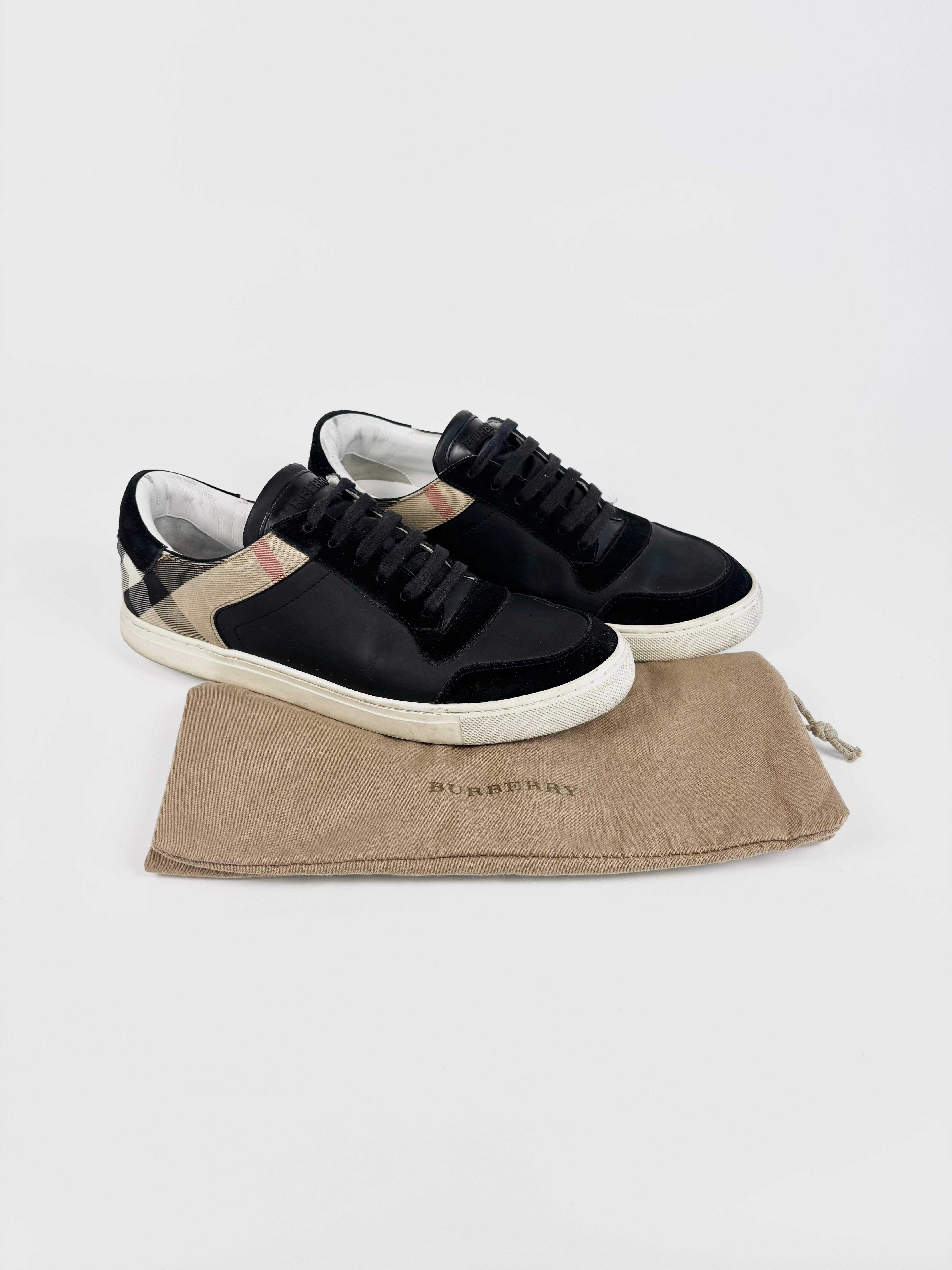 Burberry Checked Monogram Sneakers
