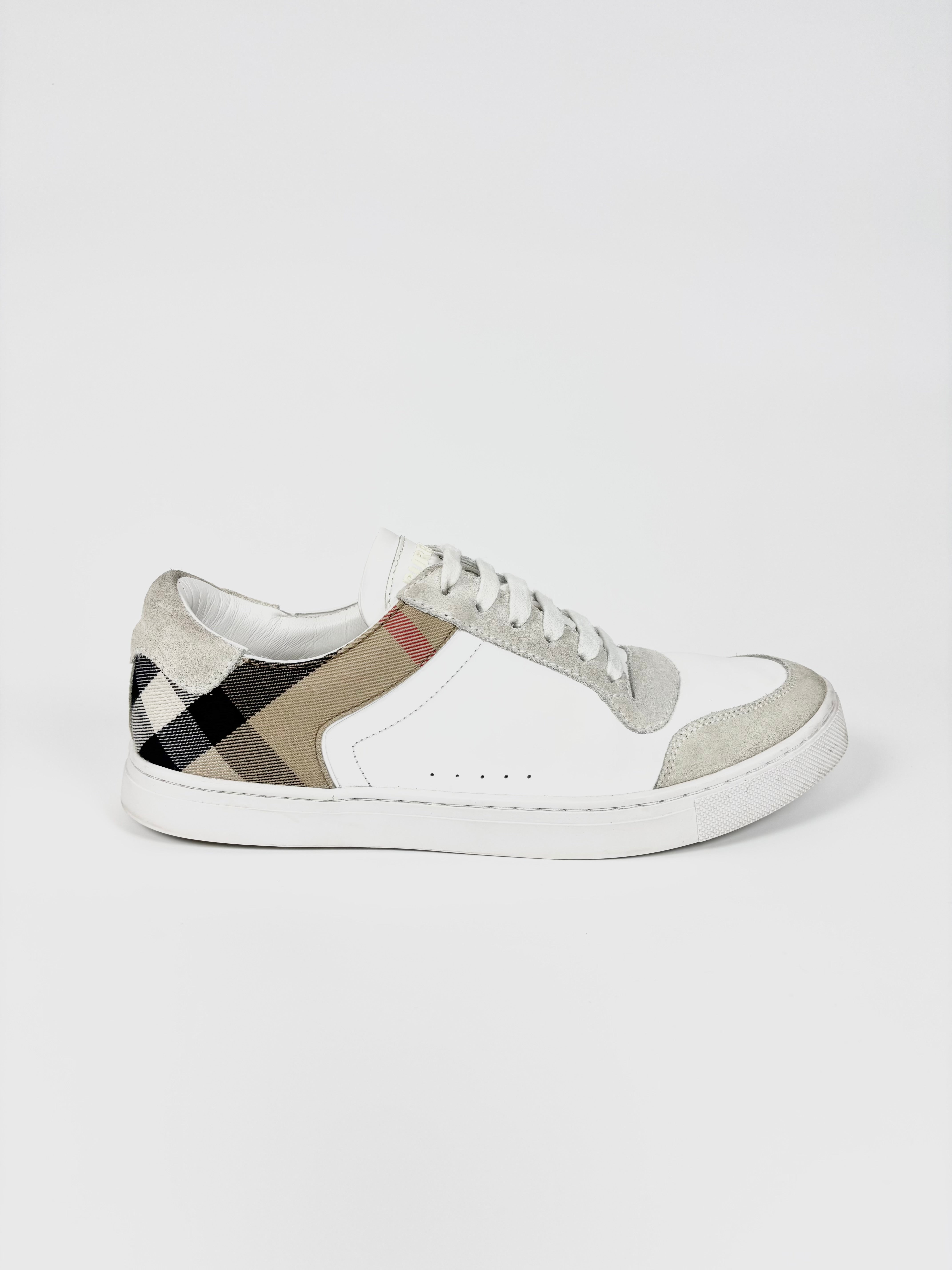 Burberry Checked Sneakers