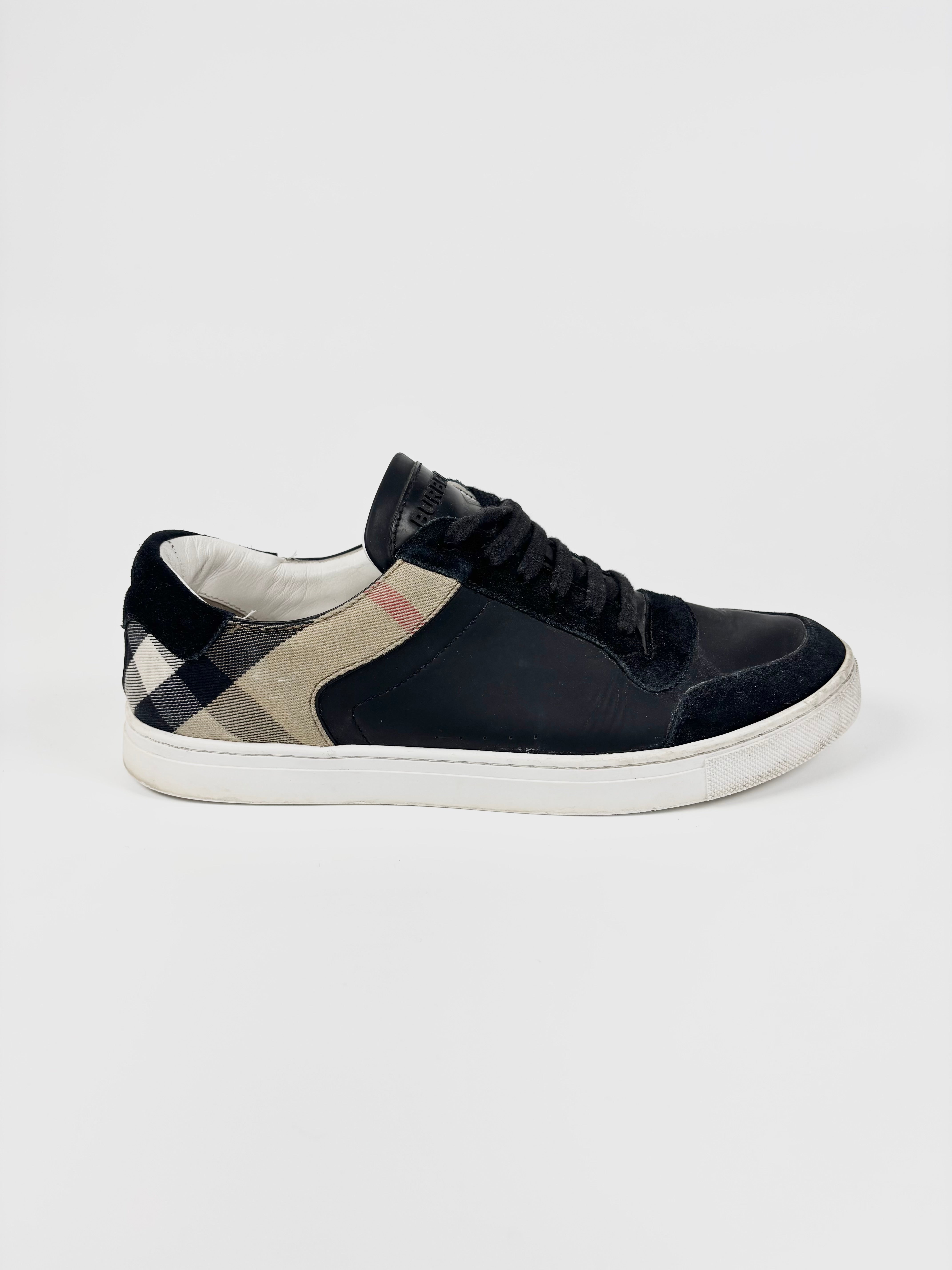 Burberry Checked Monogram Sneakers