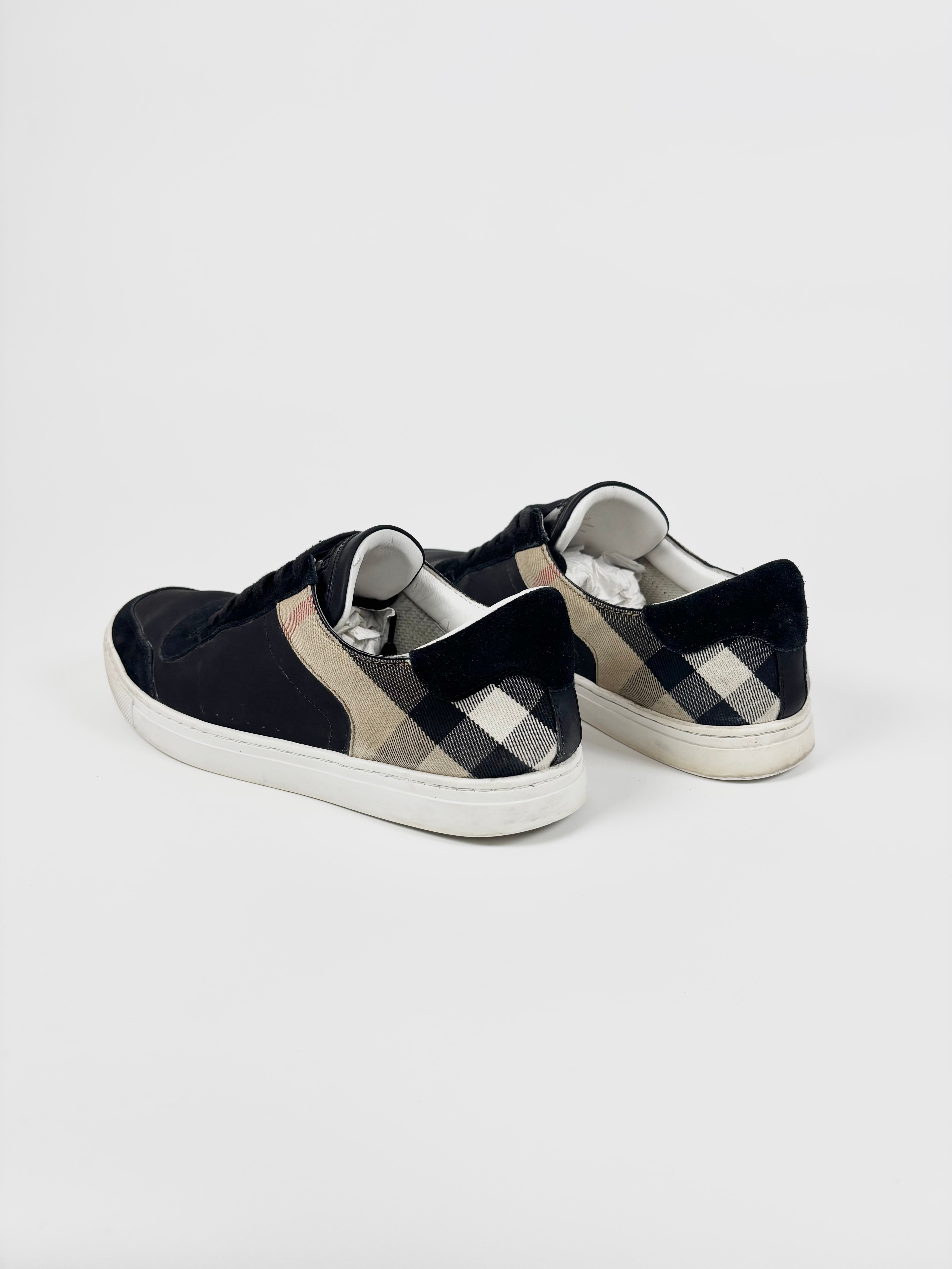 Burberry Checked Monogram Sneakers