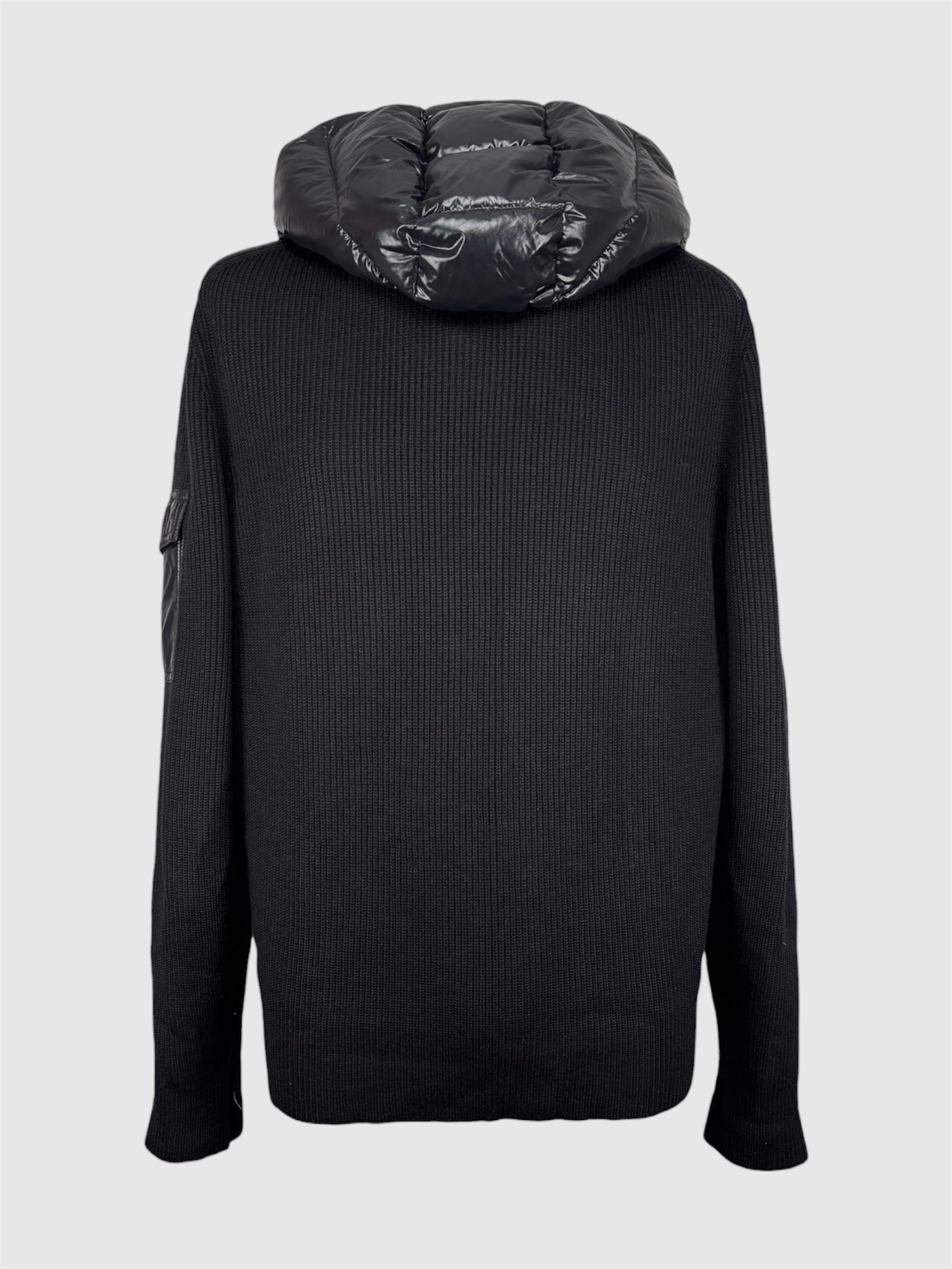 Moncler Hooded Cardigan Jacket