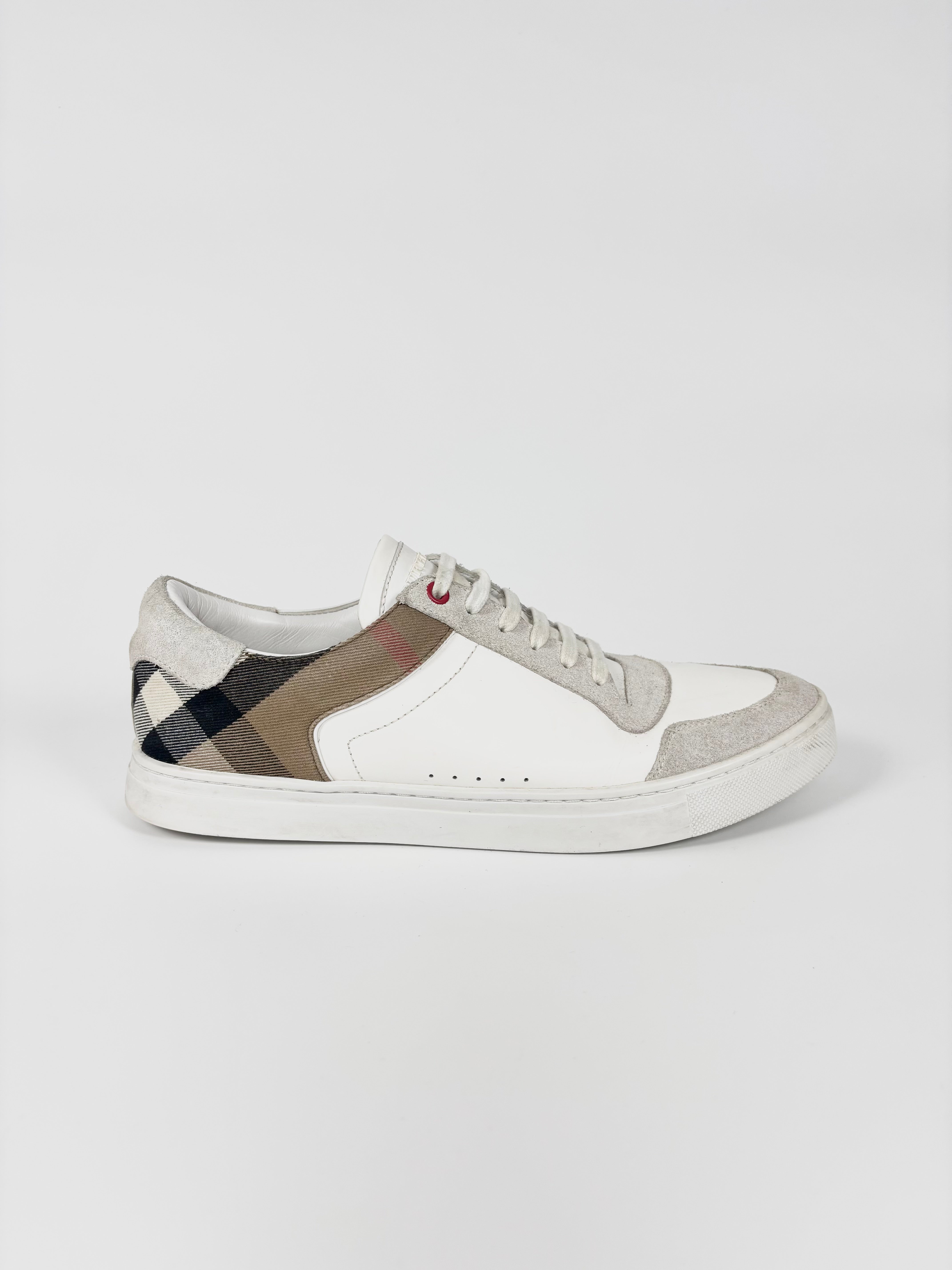 Burberry Checked Monogram Sneakers