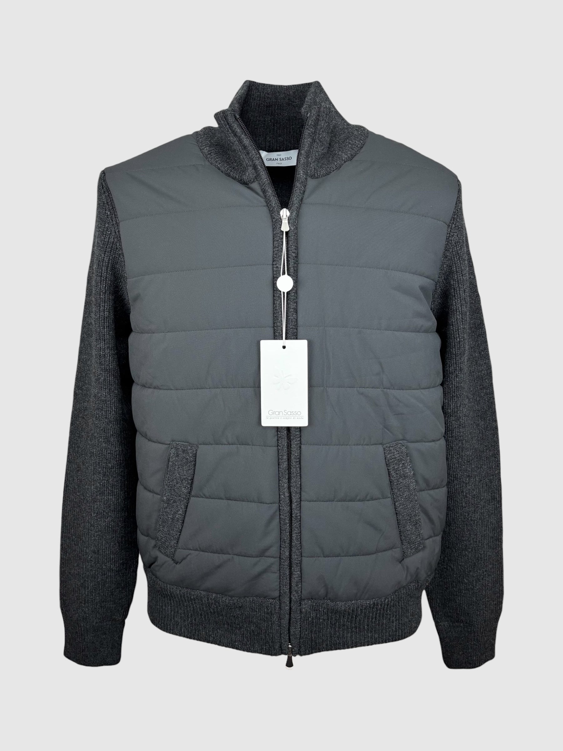 Gran Sasso Padded Cardigan Jacket
