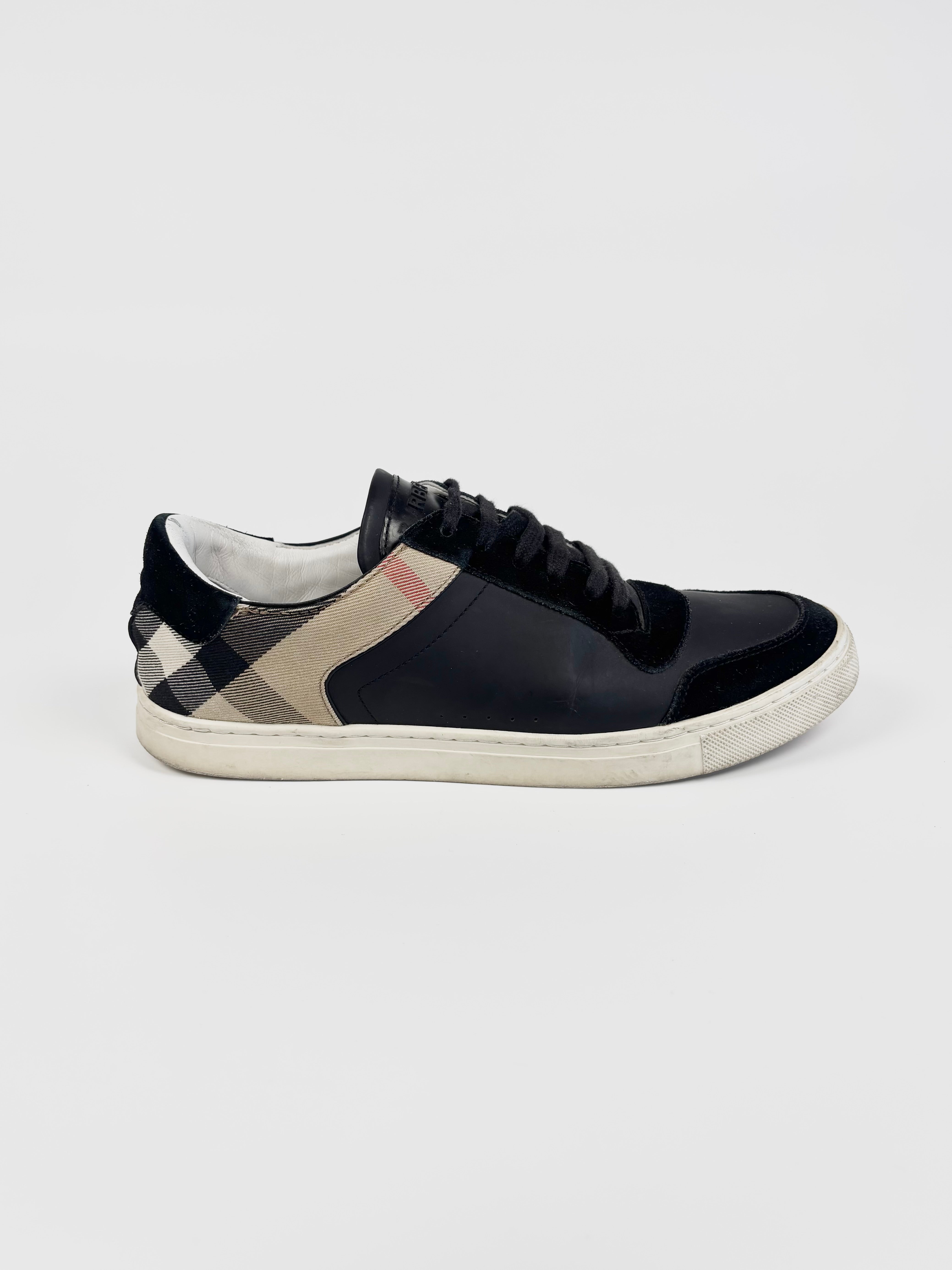 Burberry Checked Monogram Sneakers