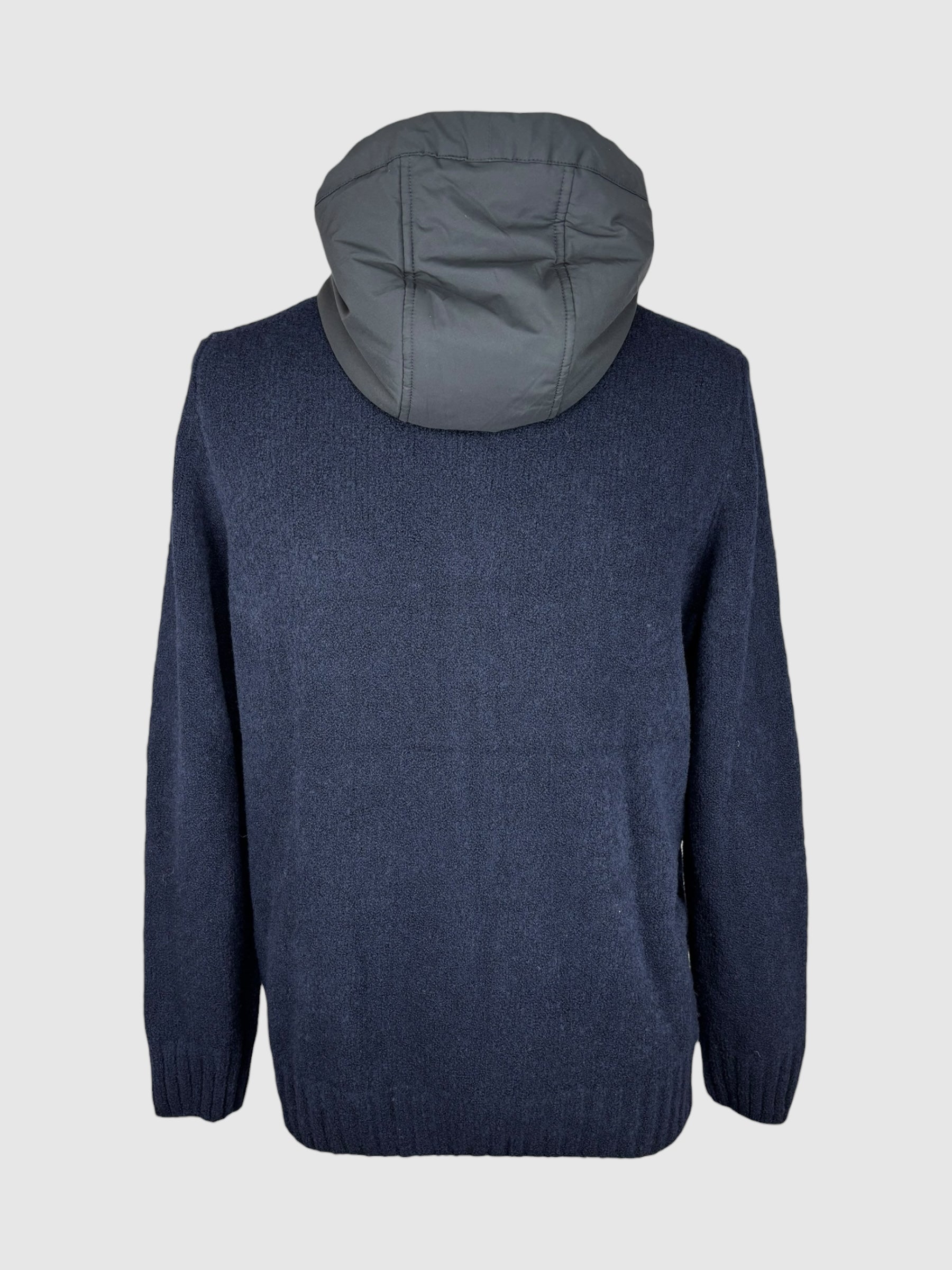 Gran Sasso Hooded Cardigan Jacket