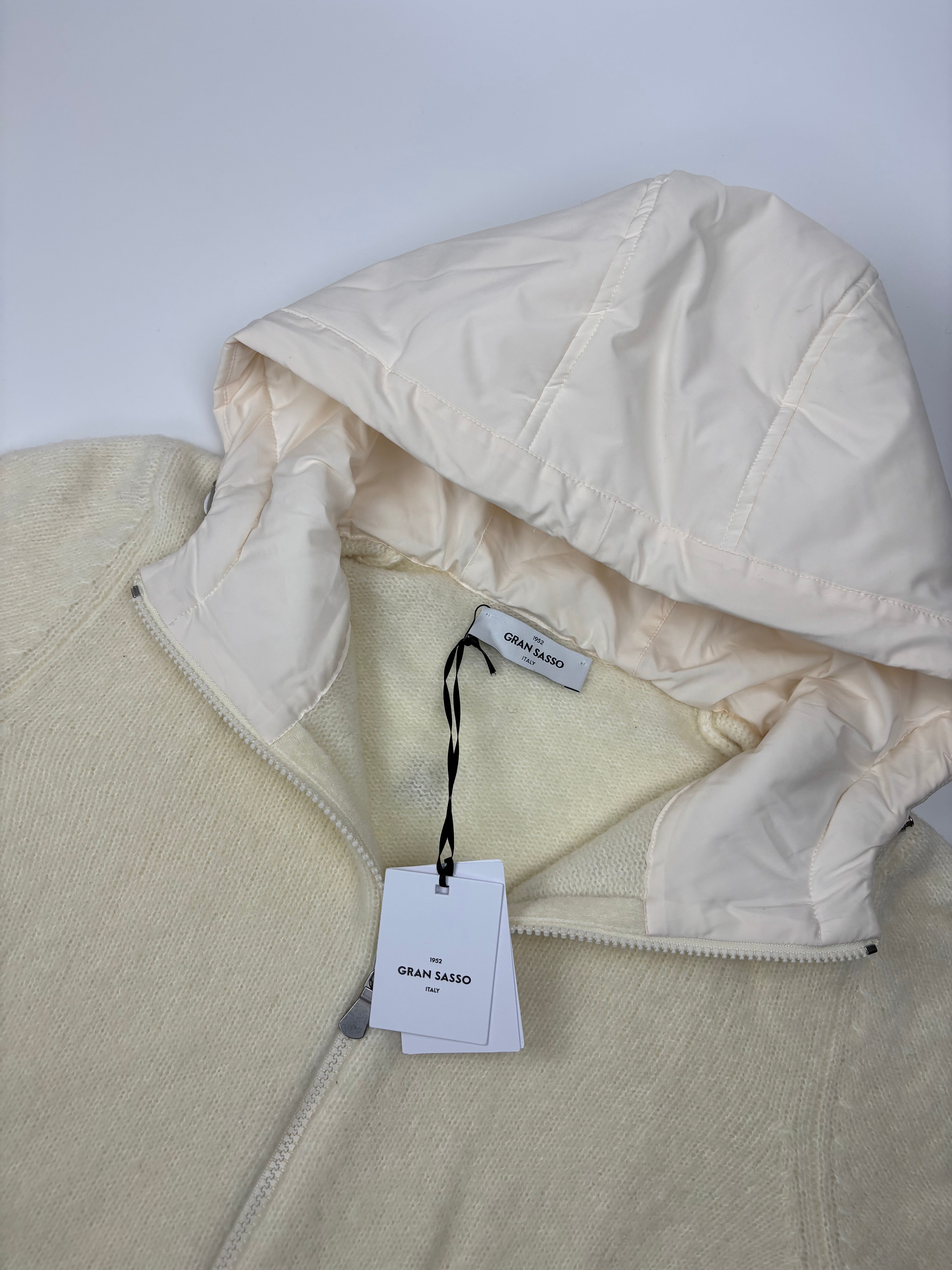 Gran Sasso Hooded Cardigan Jacket