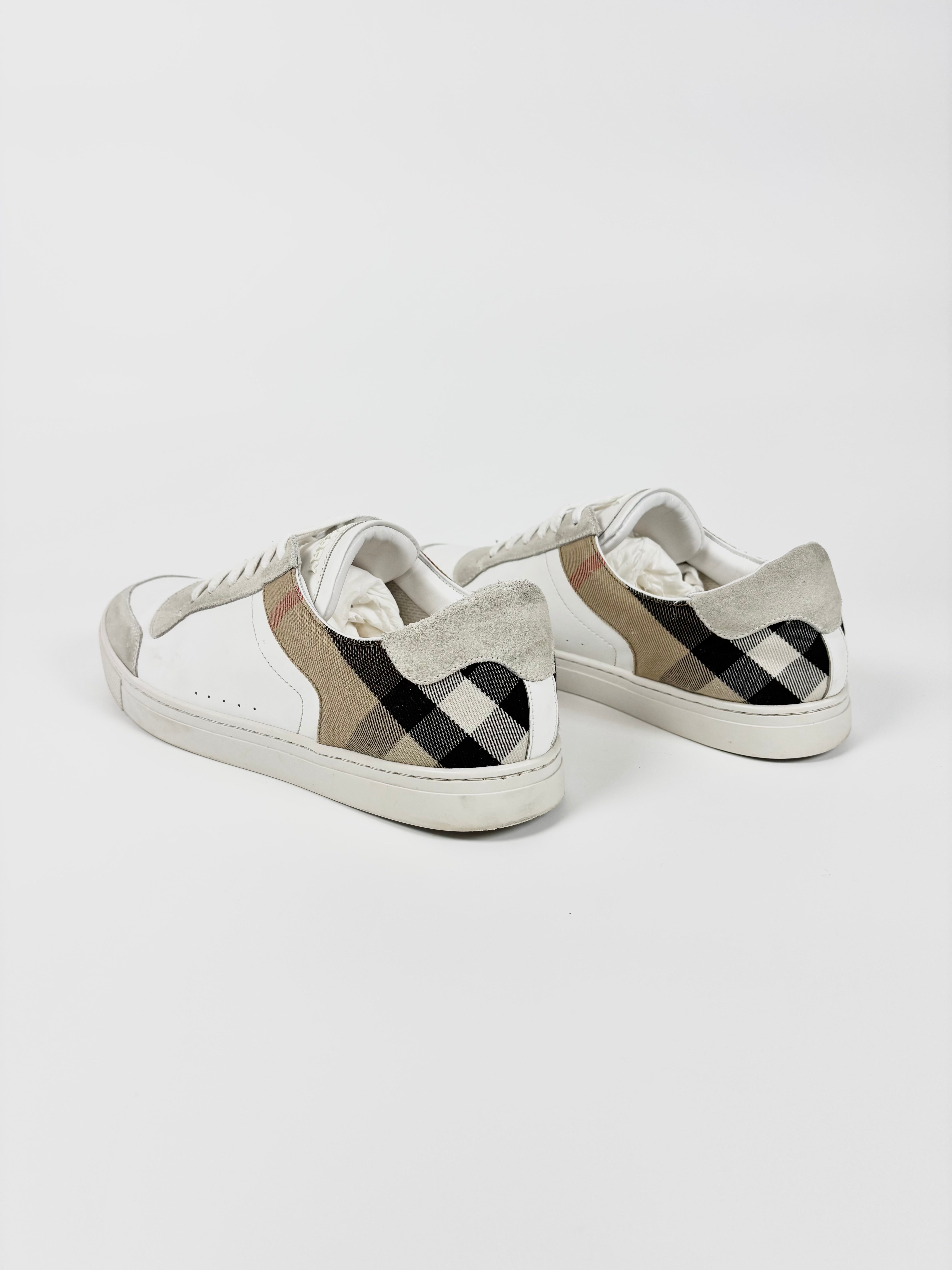 Burberry Checked Monogram Sneakers
