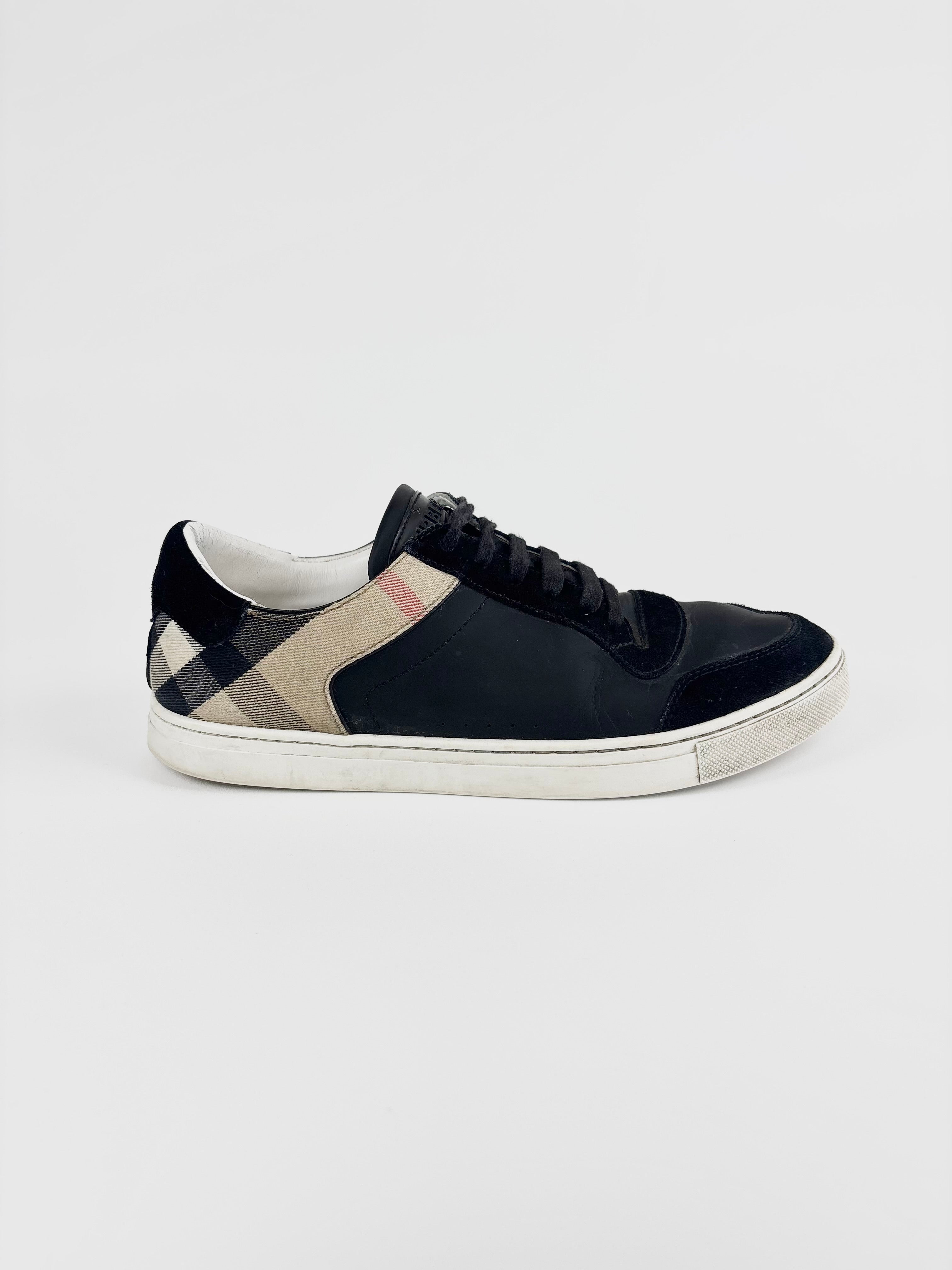Burberry Checked Monogram Sneakers