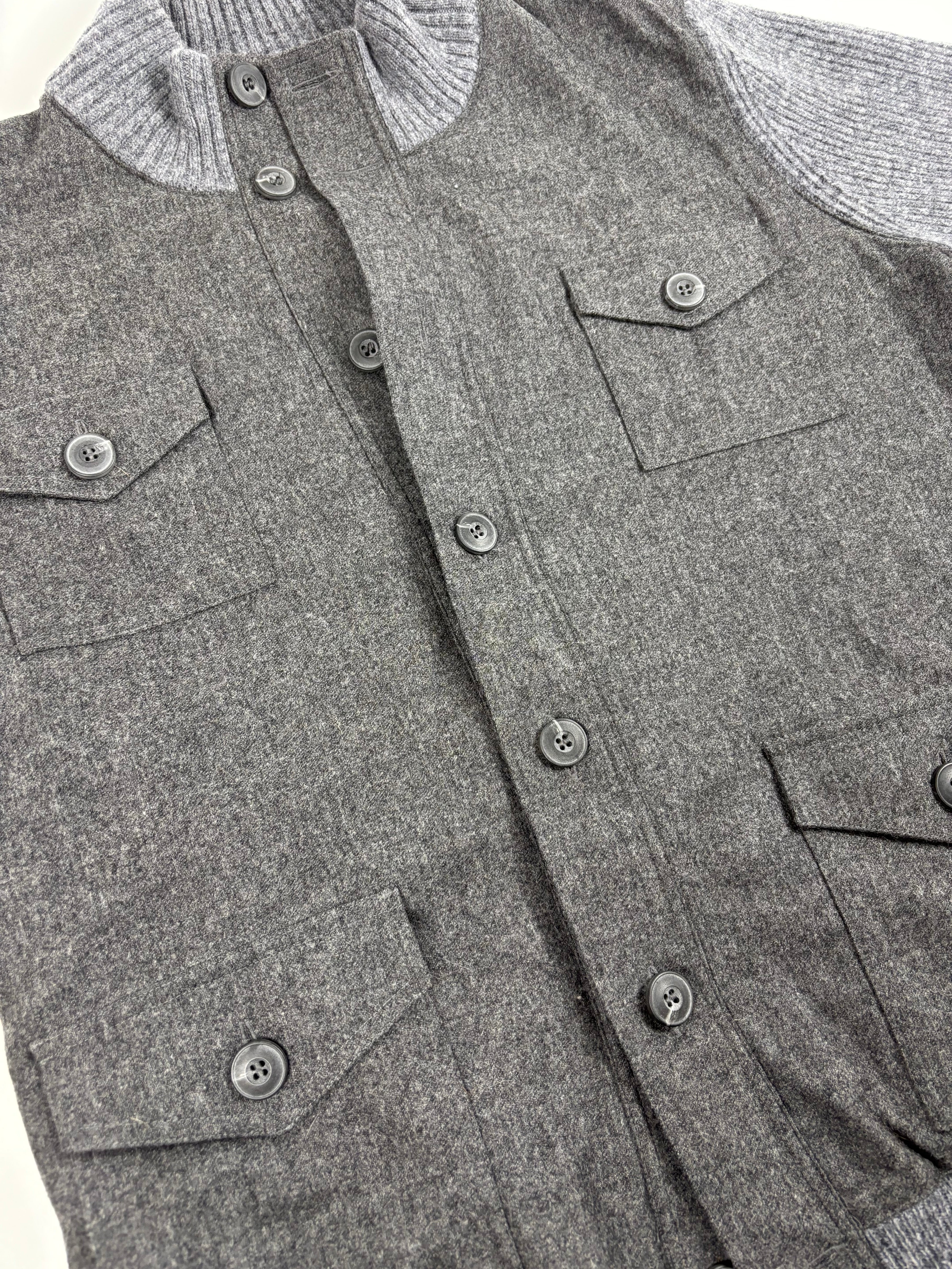Gran Sasso Padded Cardigan Jacket