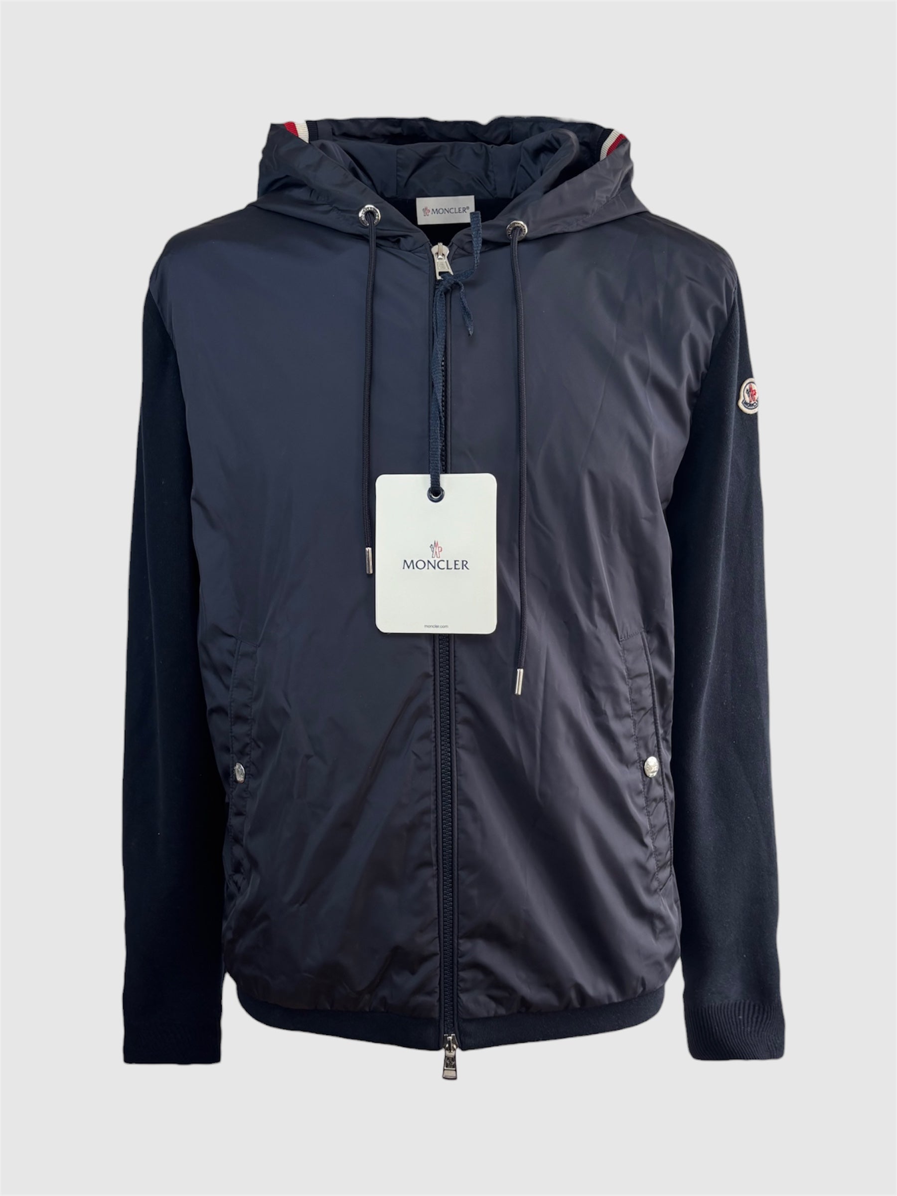 Moncler Hooded Cardigan Jacket