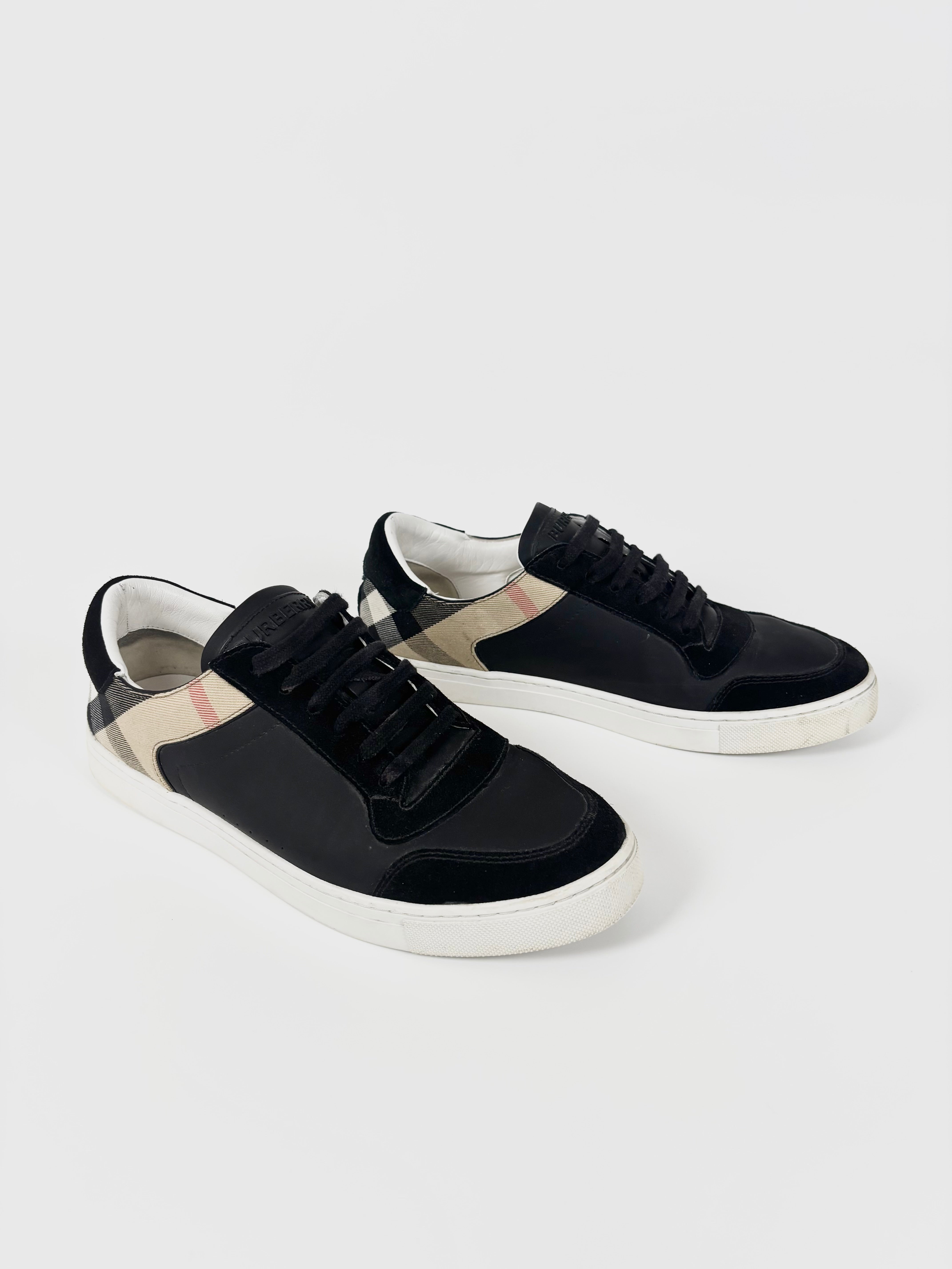 Burberry Checked Sneakers