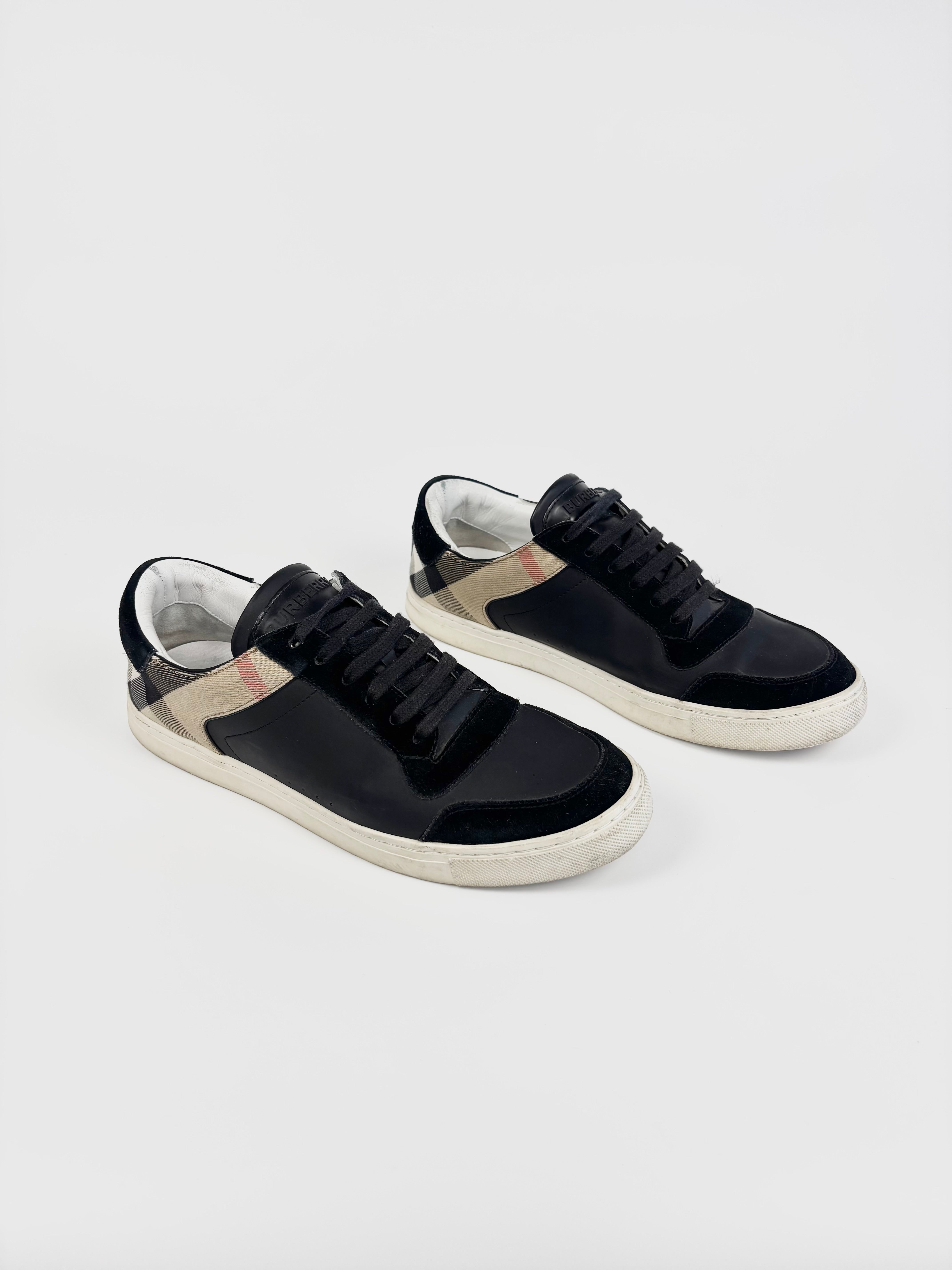 Burberry Checked Monogram Sneakers