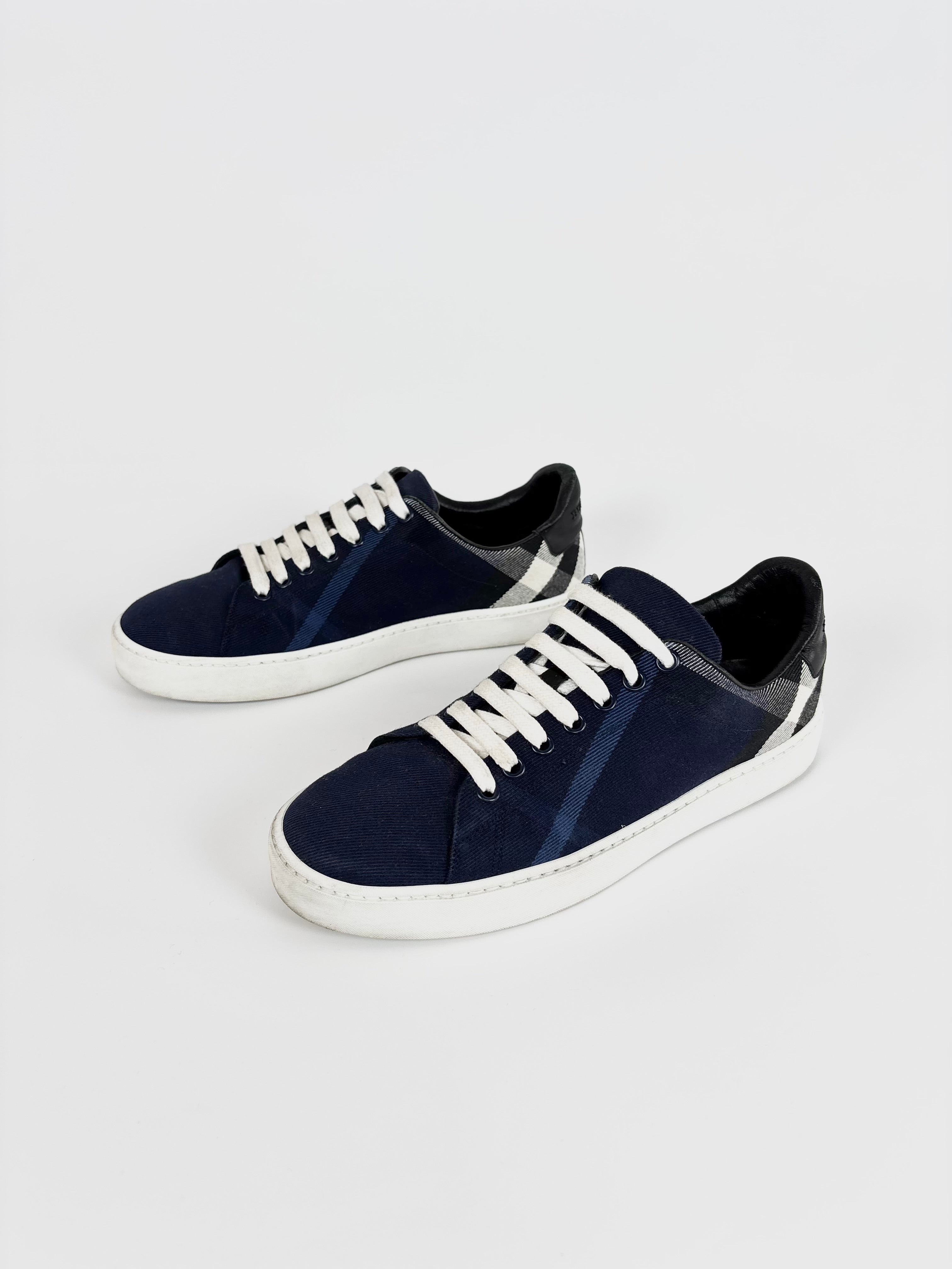 Burberry Checked Sneakers