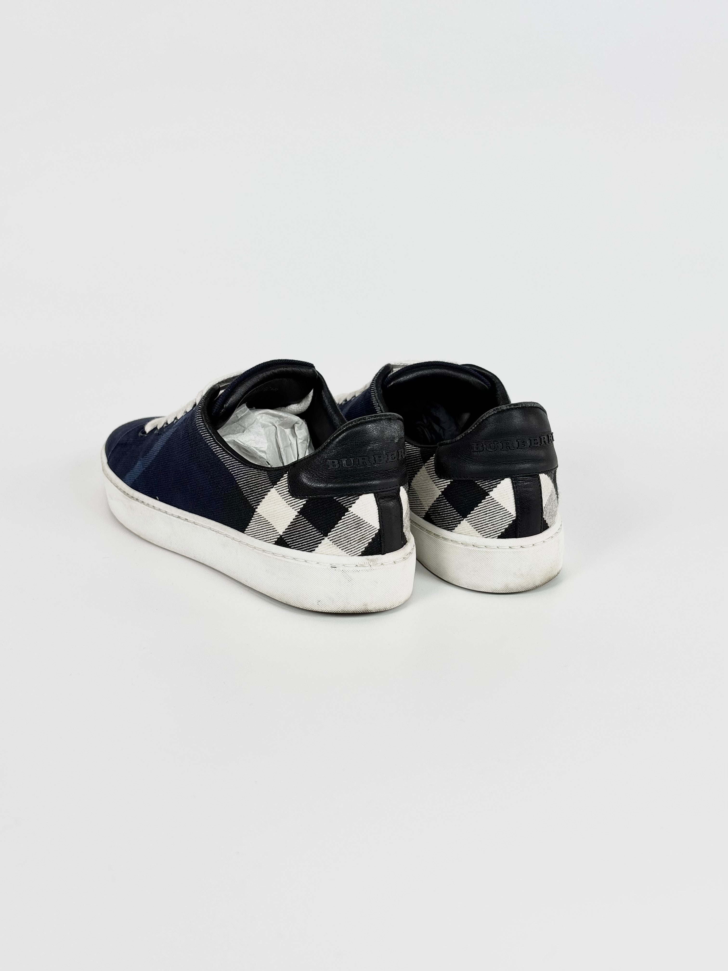 Burberry Checked Sneakers