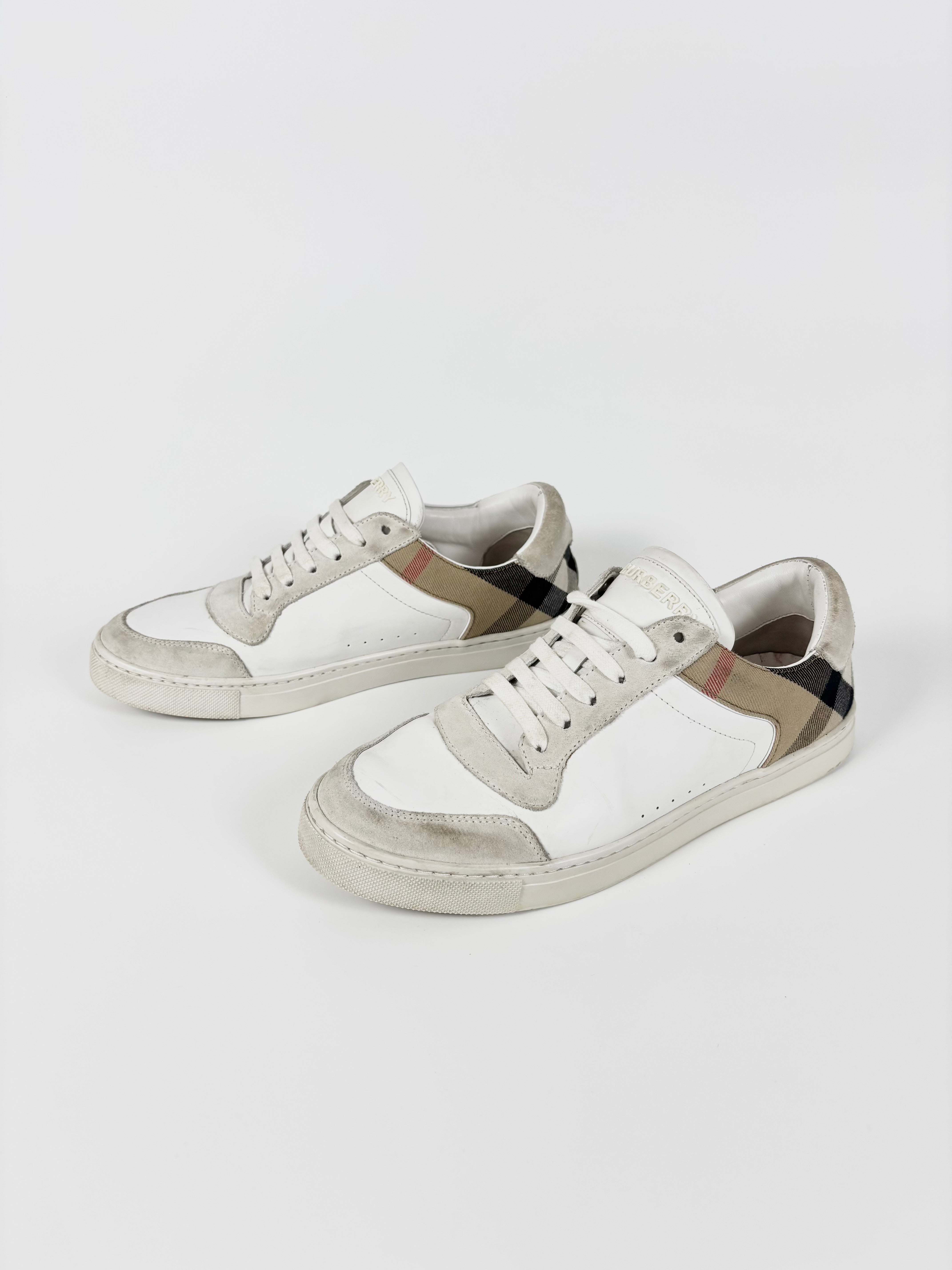 Burberry Checked Sneakers