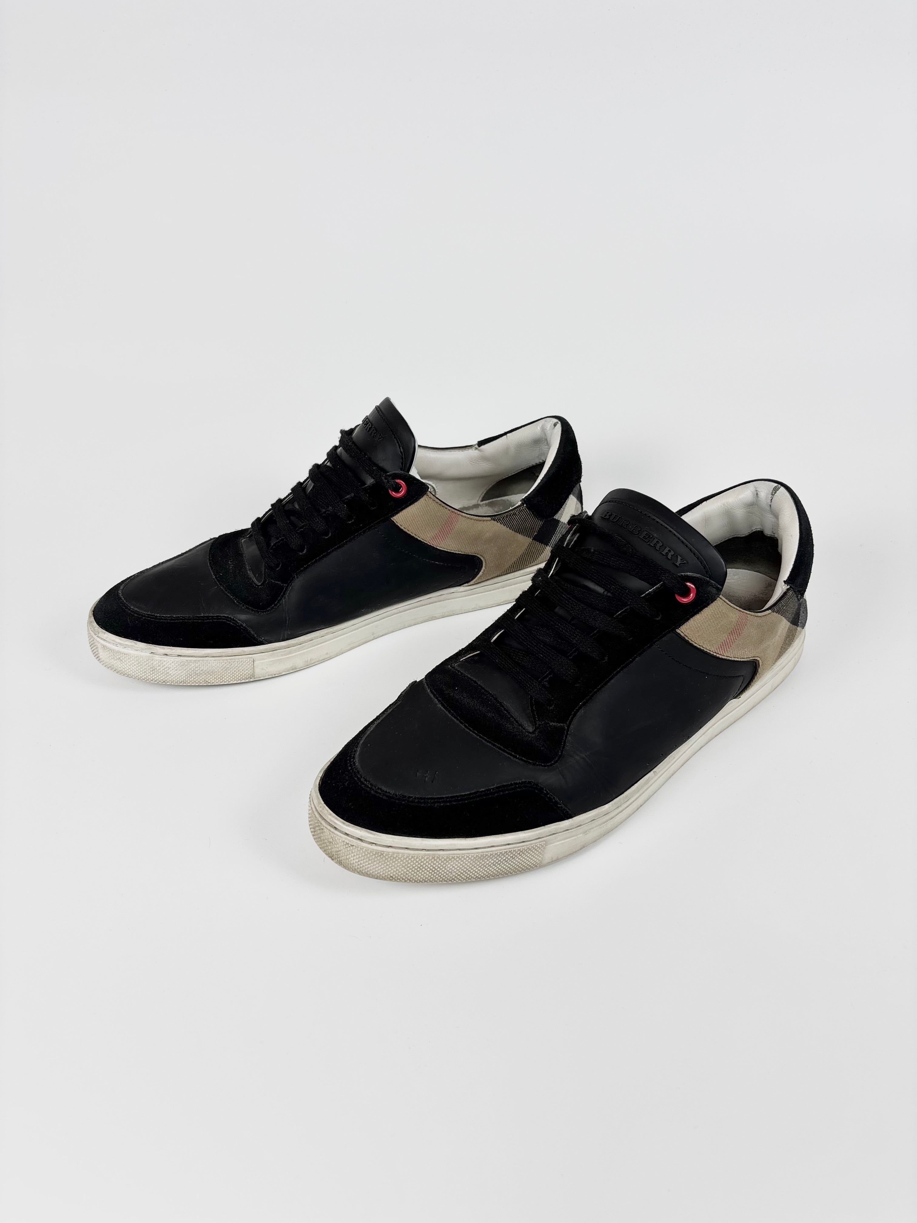 Burberry Checked Monogram Sneakers