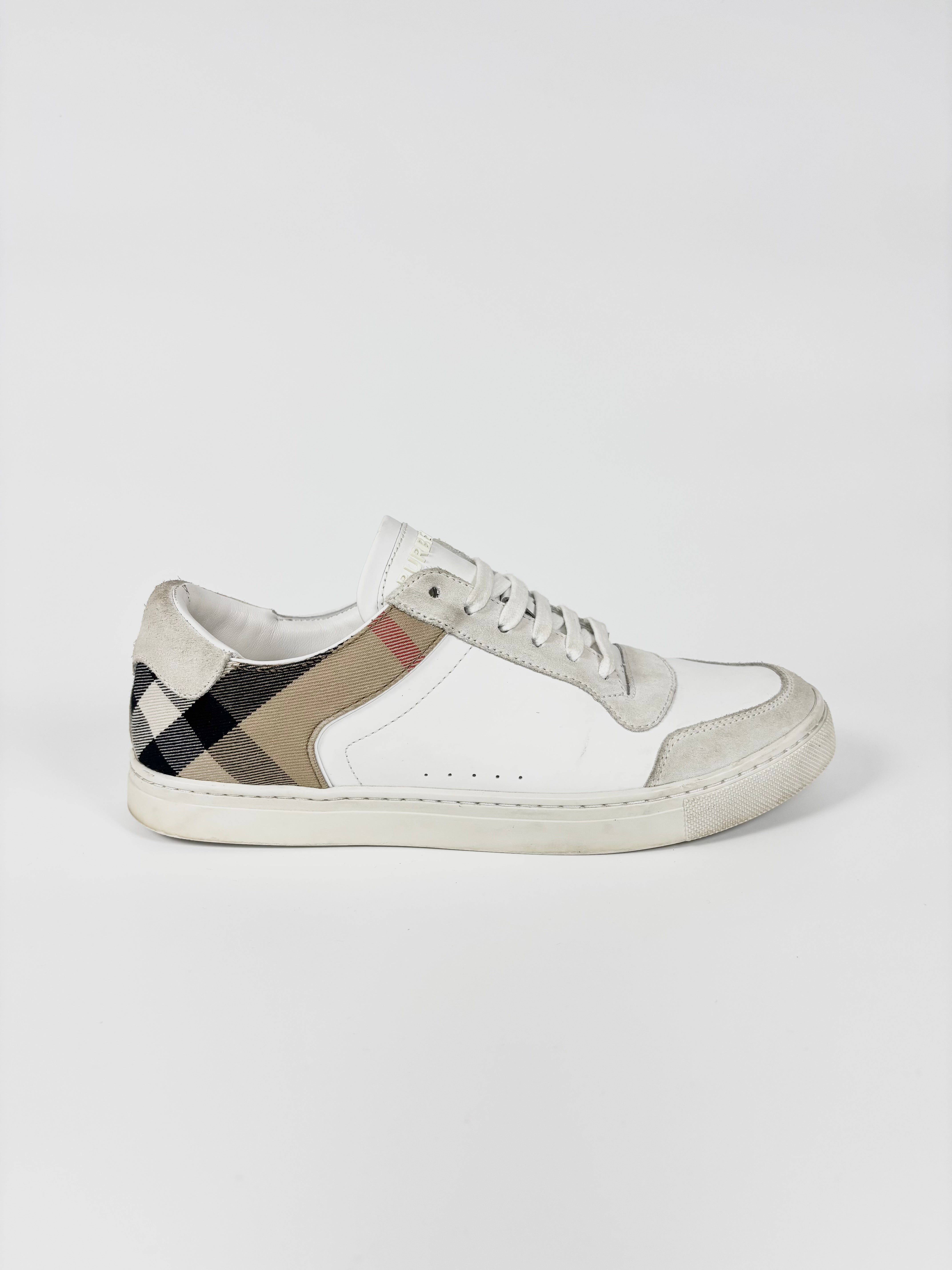 Burberry Checked Sneakers