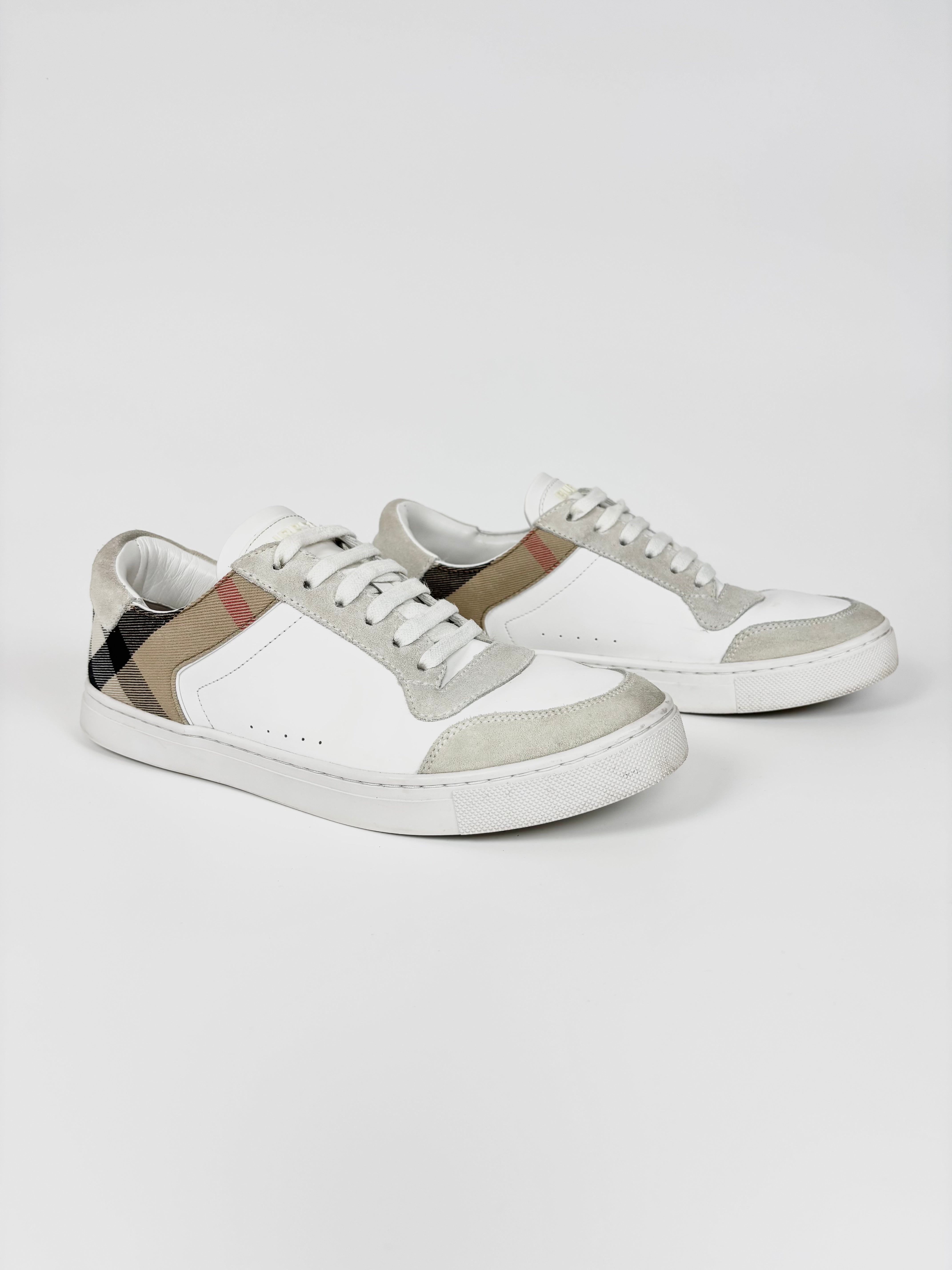 Burberry Checked Sneakers