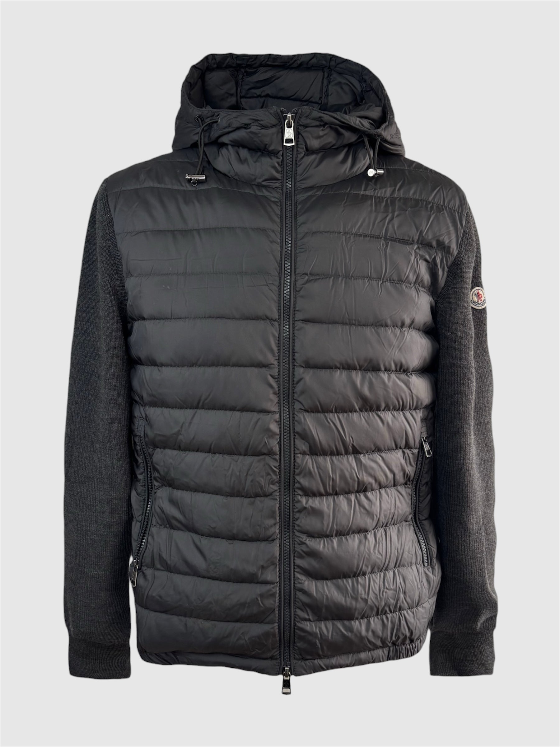 Moncler Hooded Cardigan Jacket