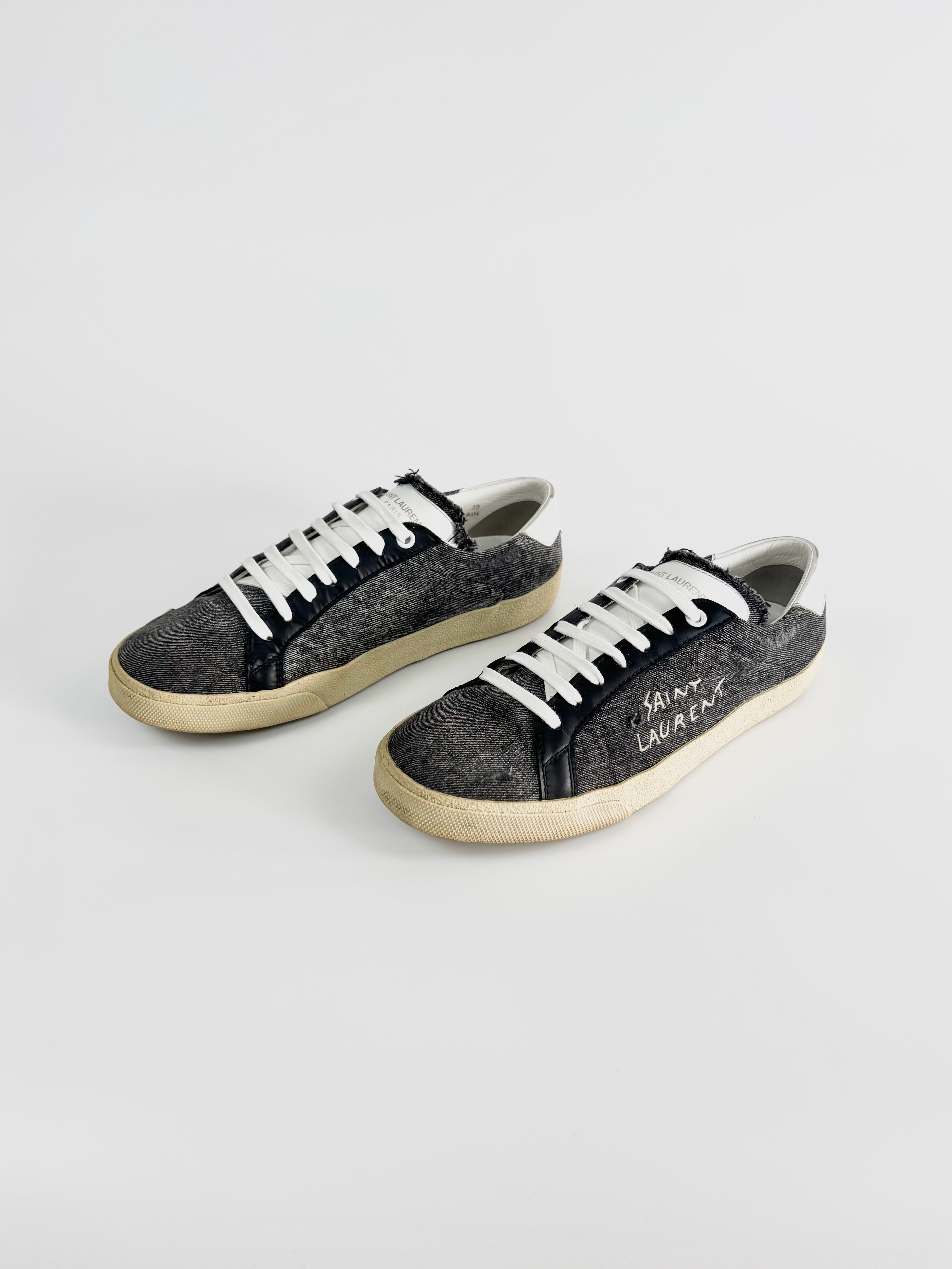 Saint Laurent Court Classic Sneakers