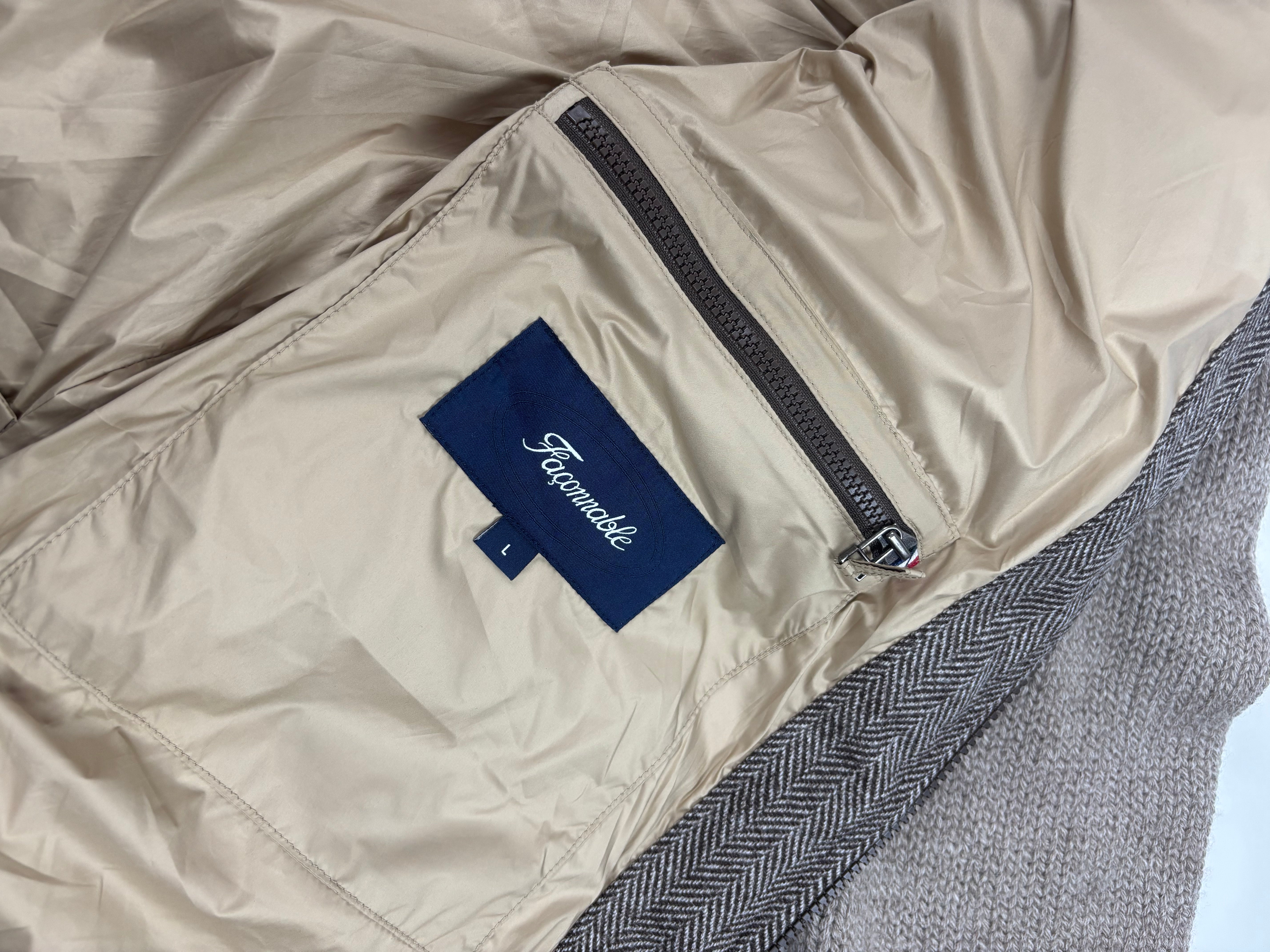 Façonnable Padded Wool Jacket