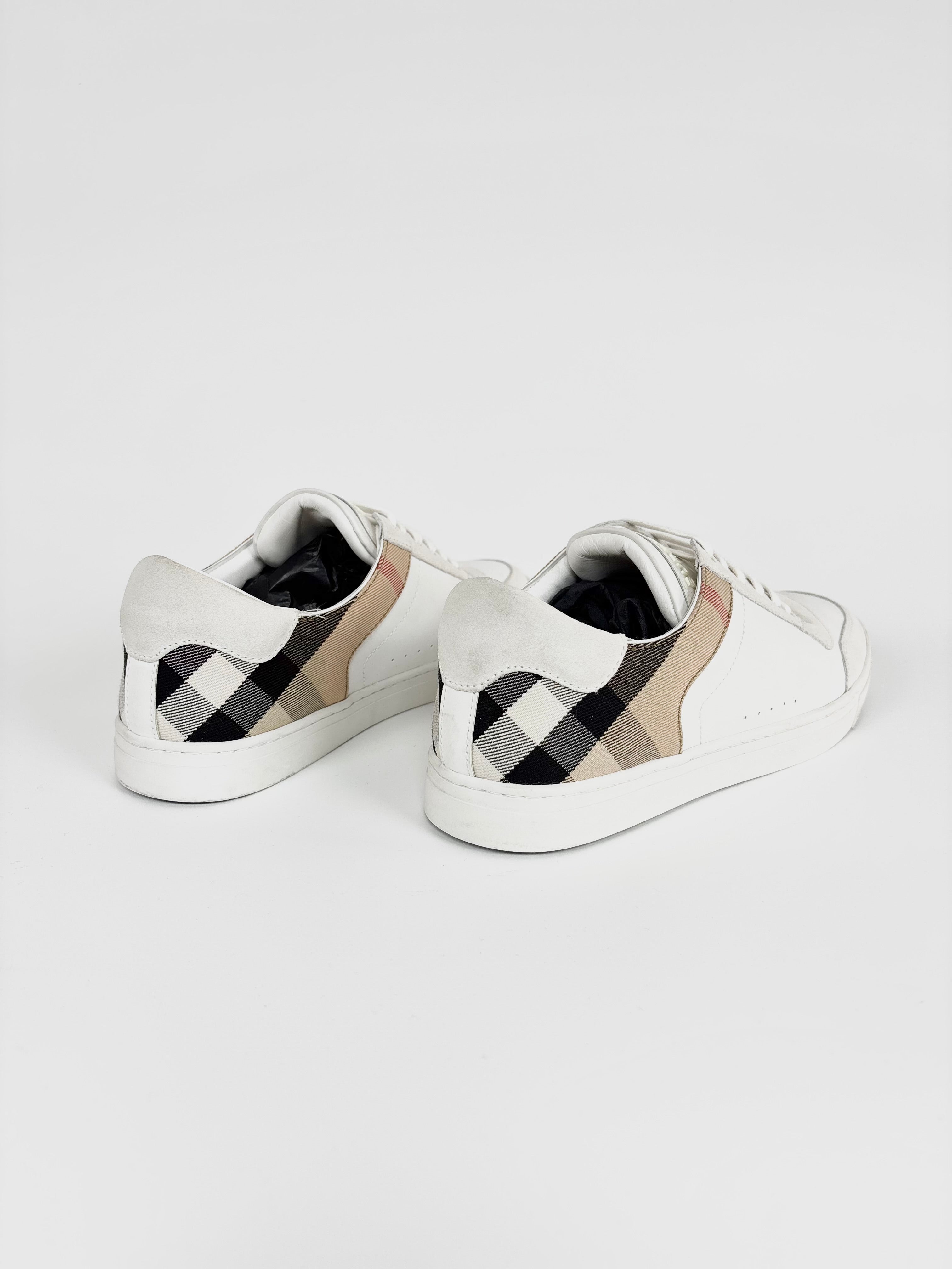 Burberry Checked Sneakers