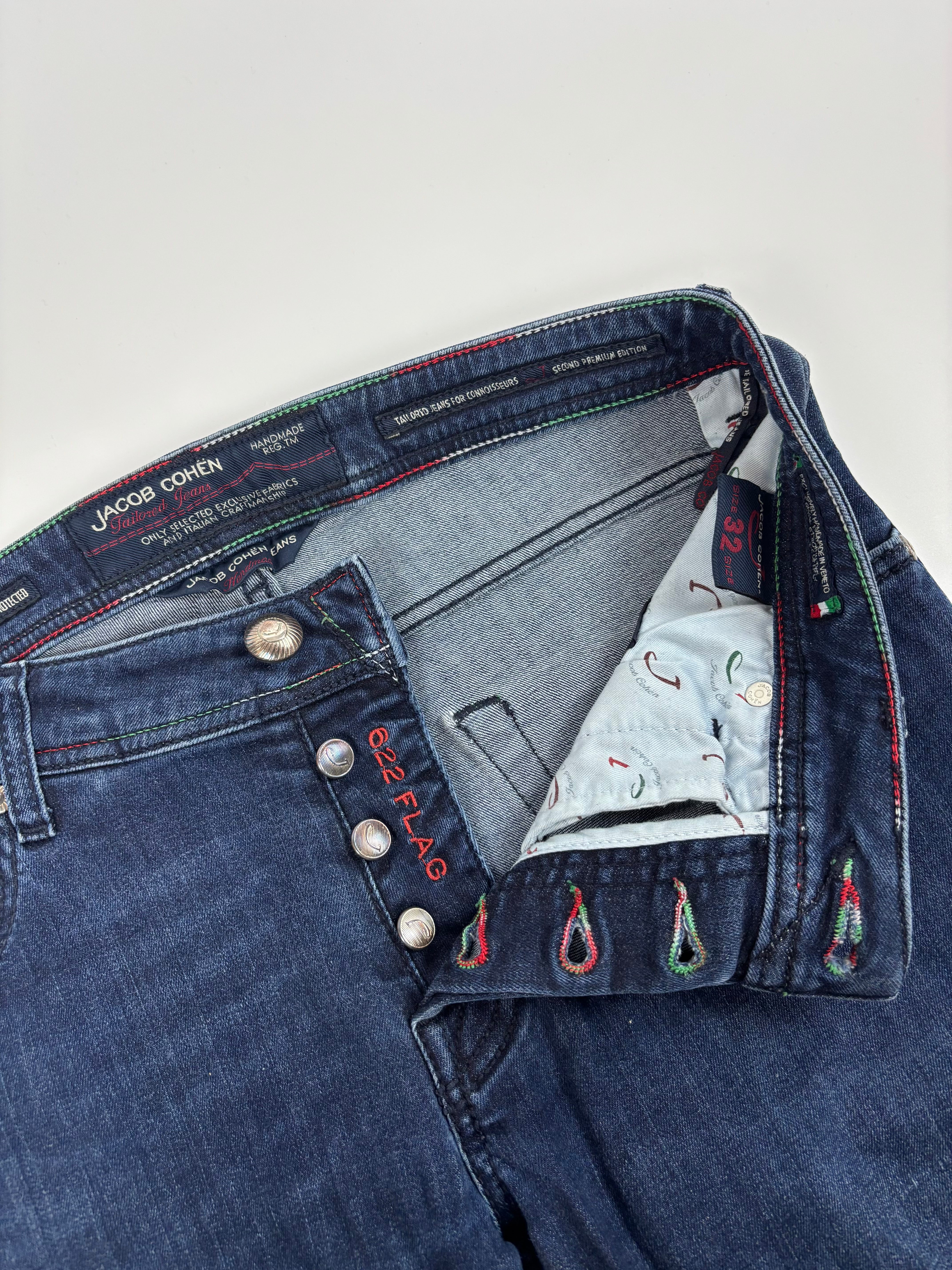 Jacob Cohën 622 Flag Jeans