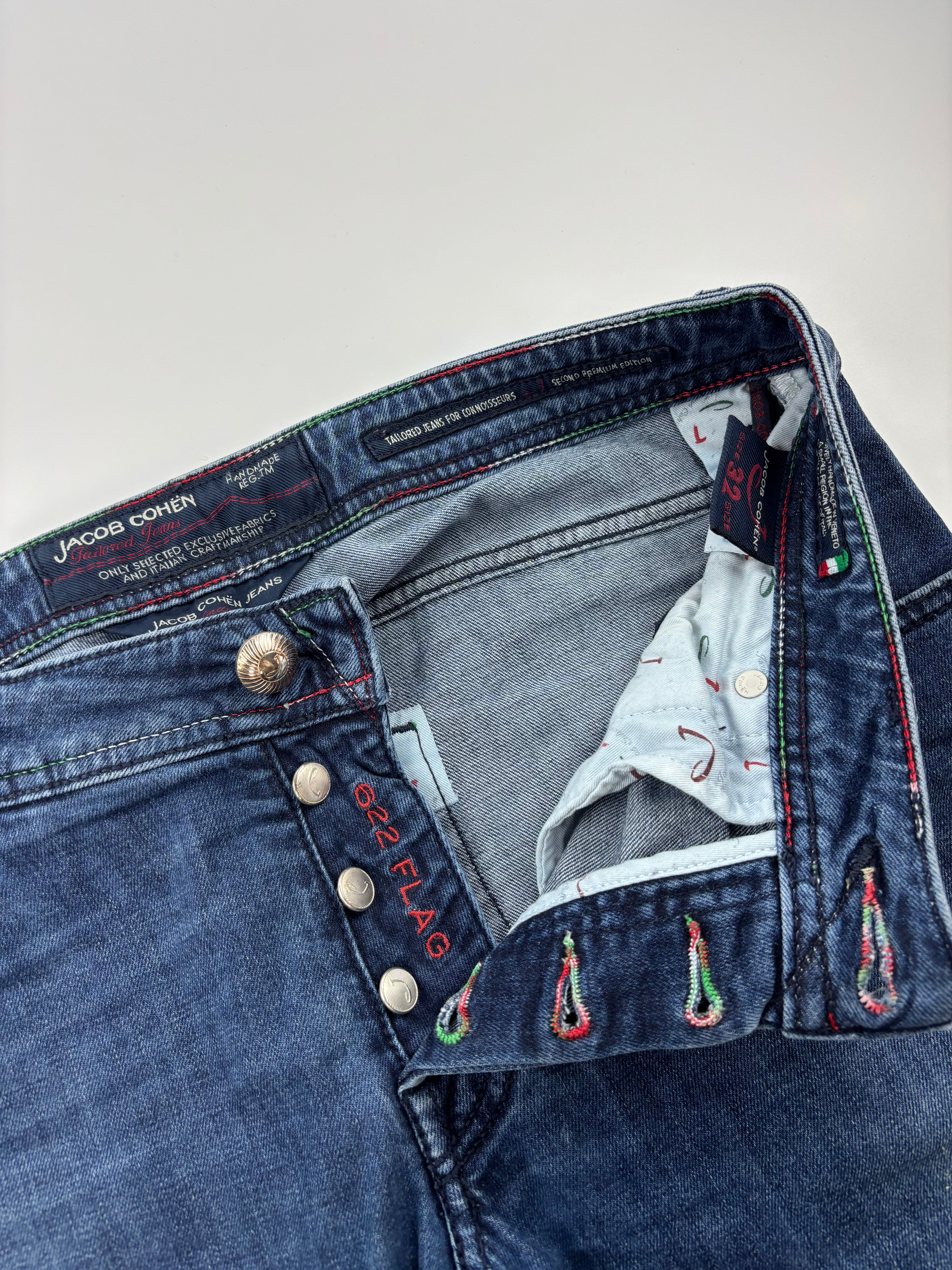 Jacob Cohën 622 Flag Jeans