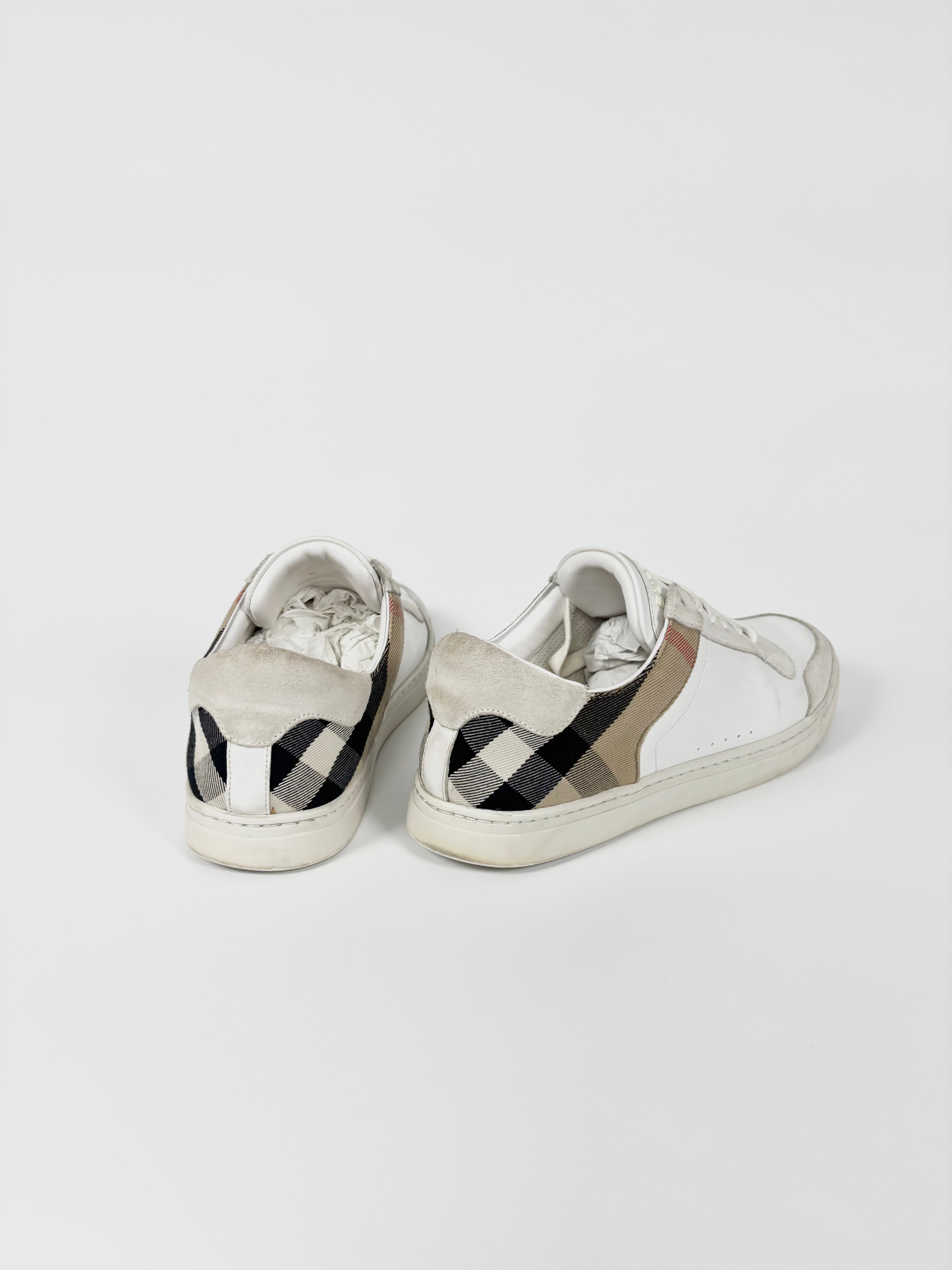 Burberry Checked Sneakers