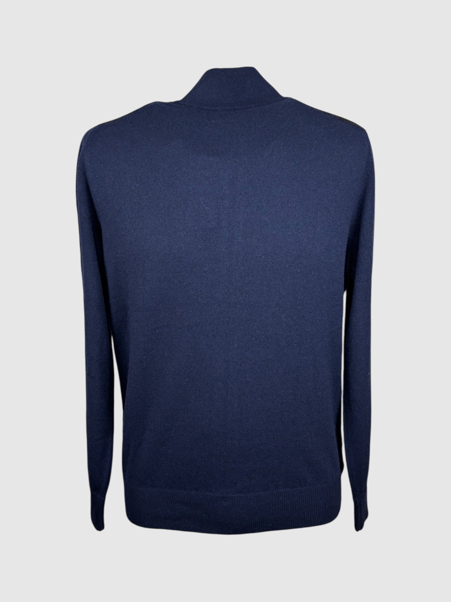 Gran Sasso Padded Suede Cardigan Jacket