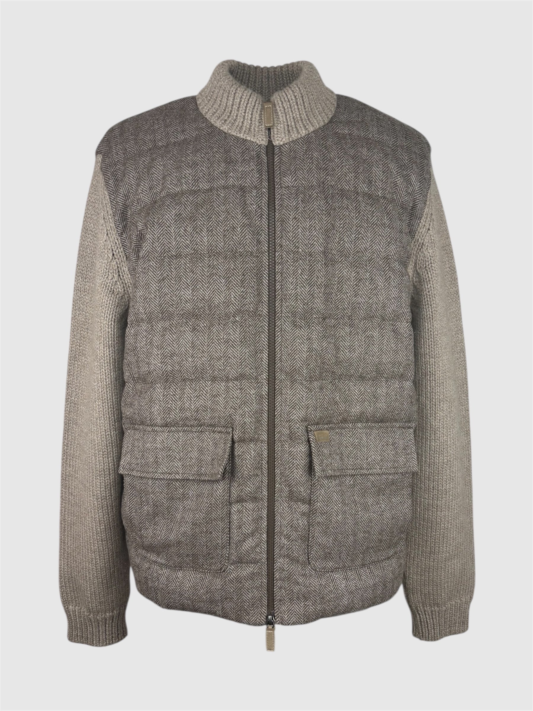 Façonnable Padded Wool Jacket