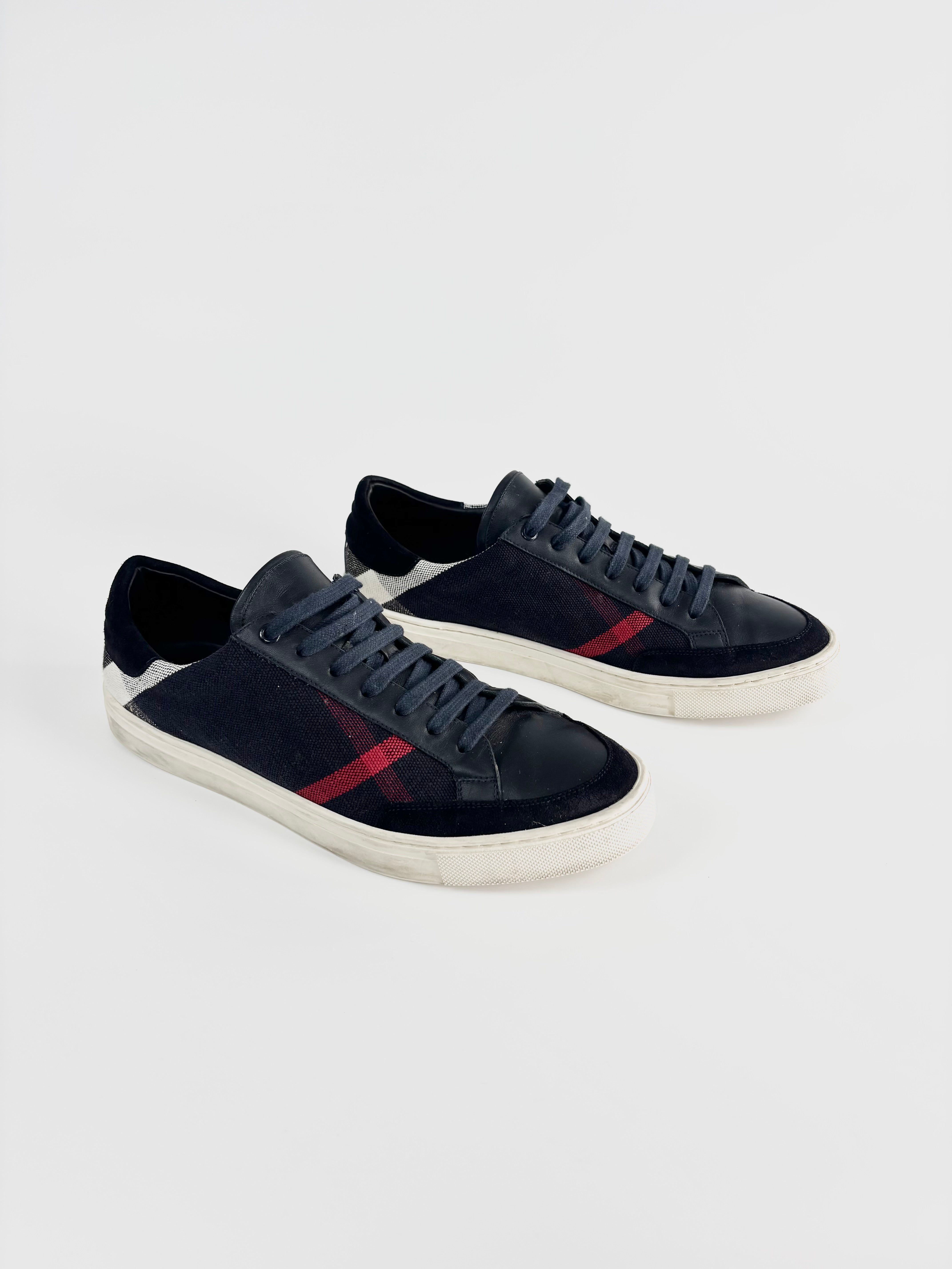 Burberry Checked Monogram Sneakers