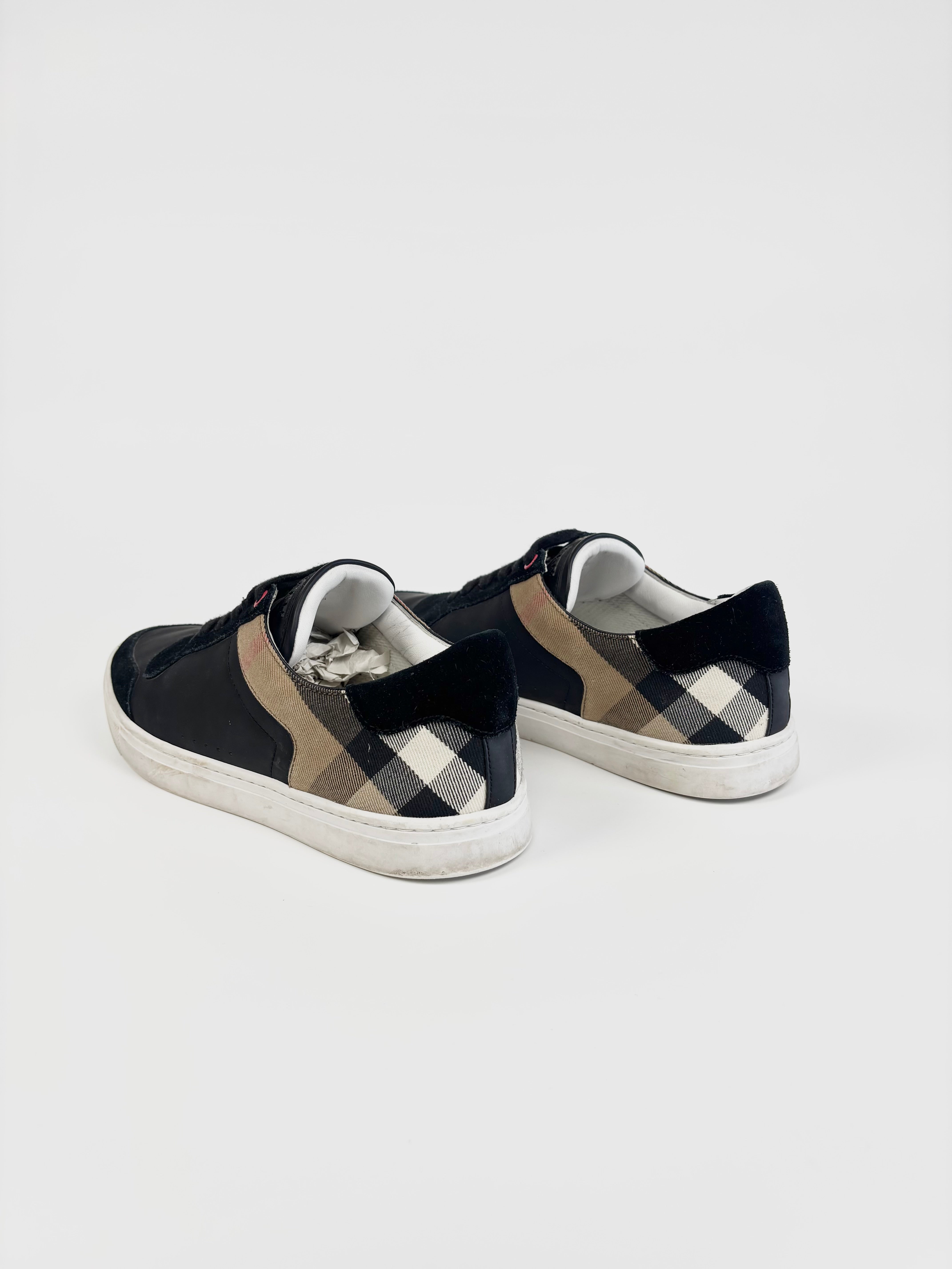 Burberry Checked Monogram Sneakers