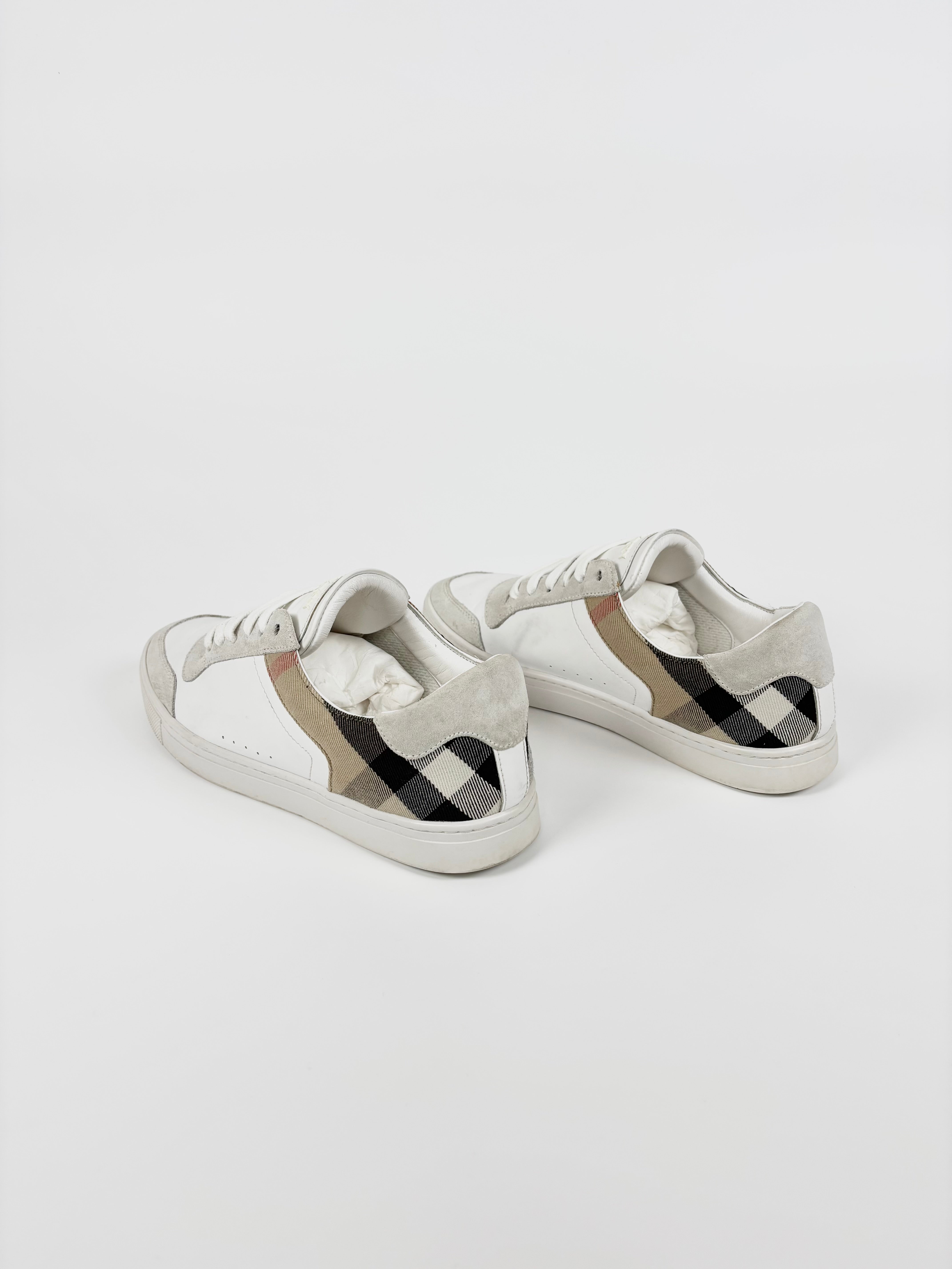 Burberry Checked Monogram Sneakers