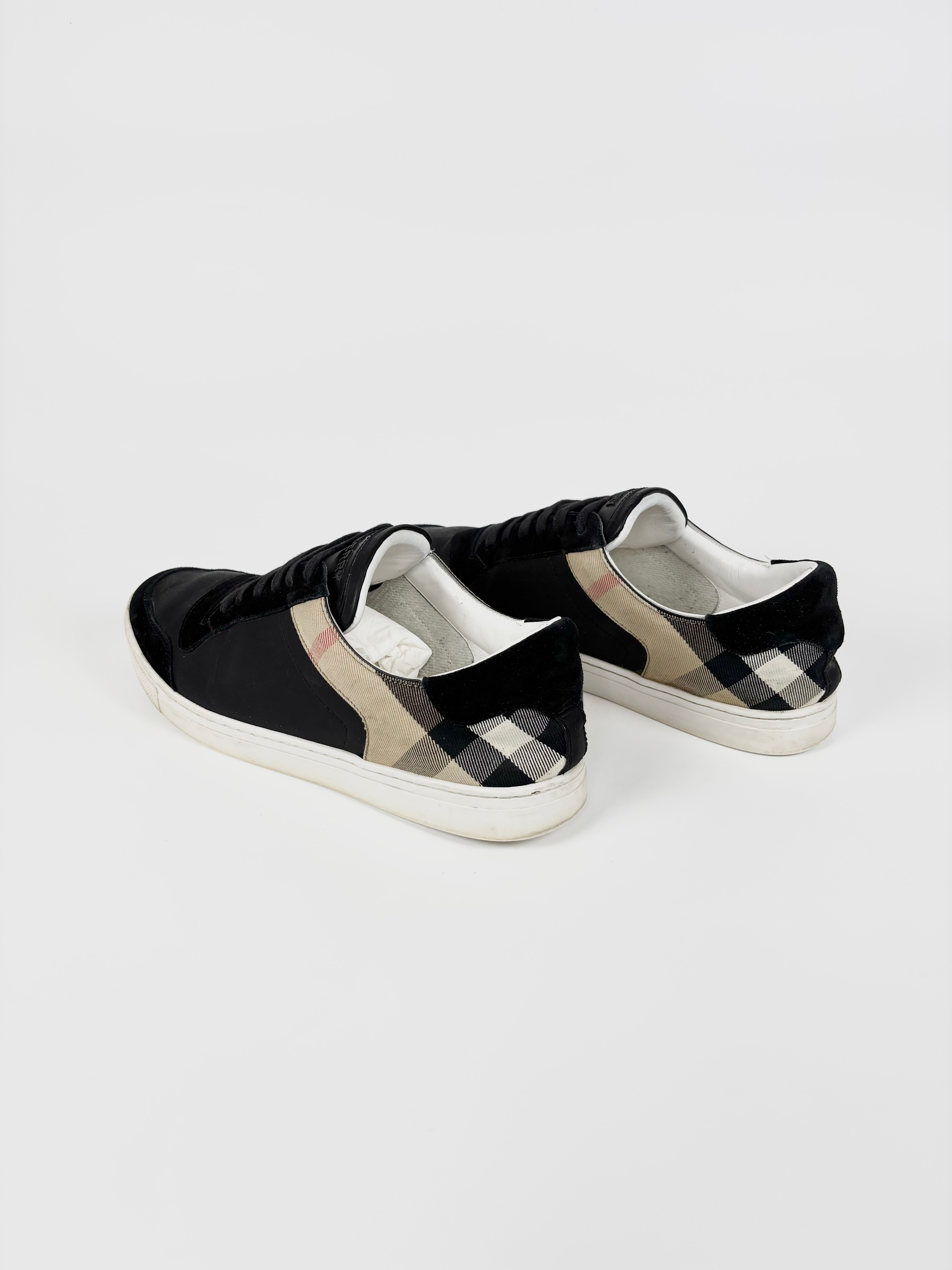 Burberry Checked Monogram Sneakers