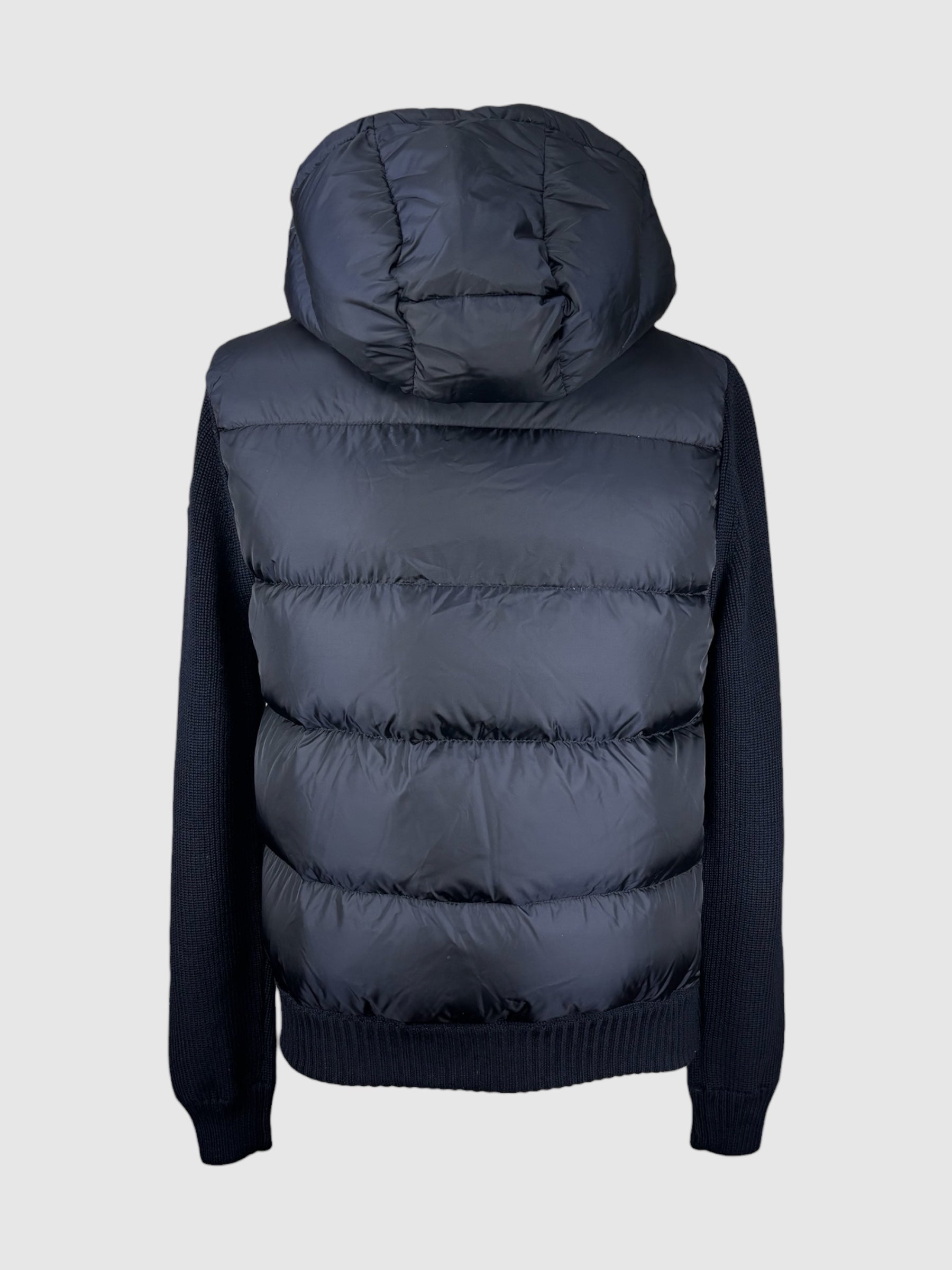 Moncler Hooded Cardigan Jacket