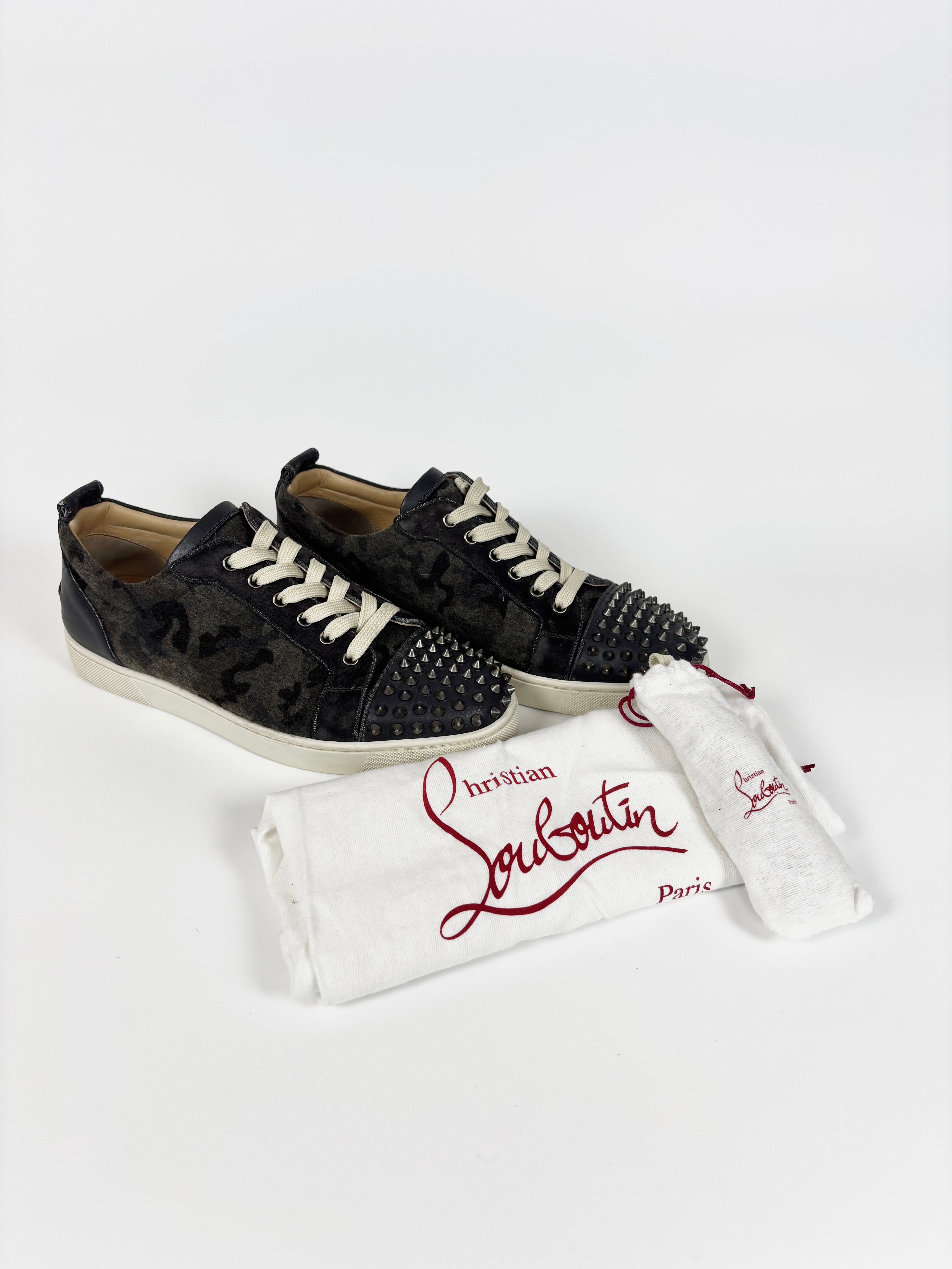 Christian Louboutin Louis Junior Spikes Sneakers