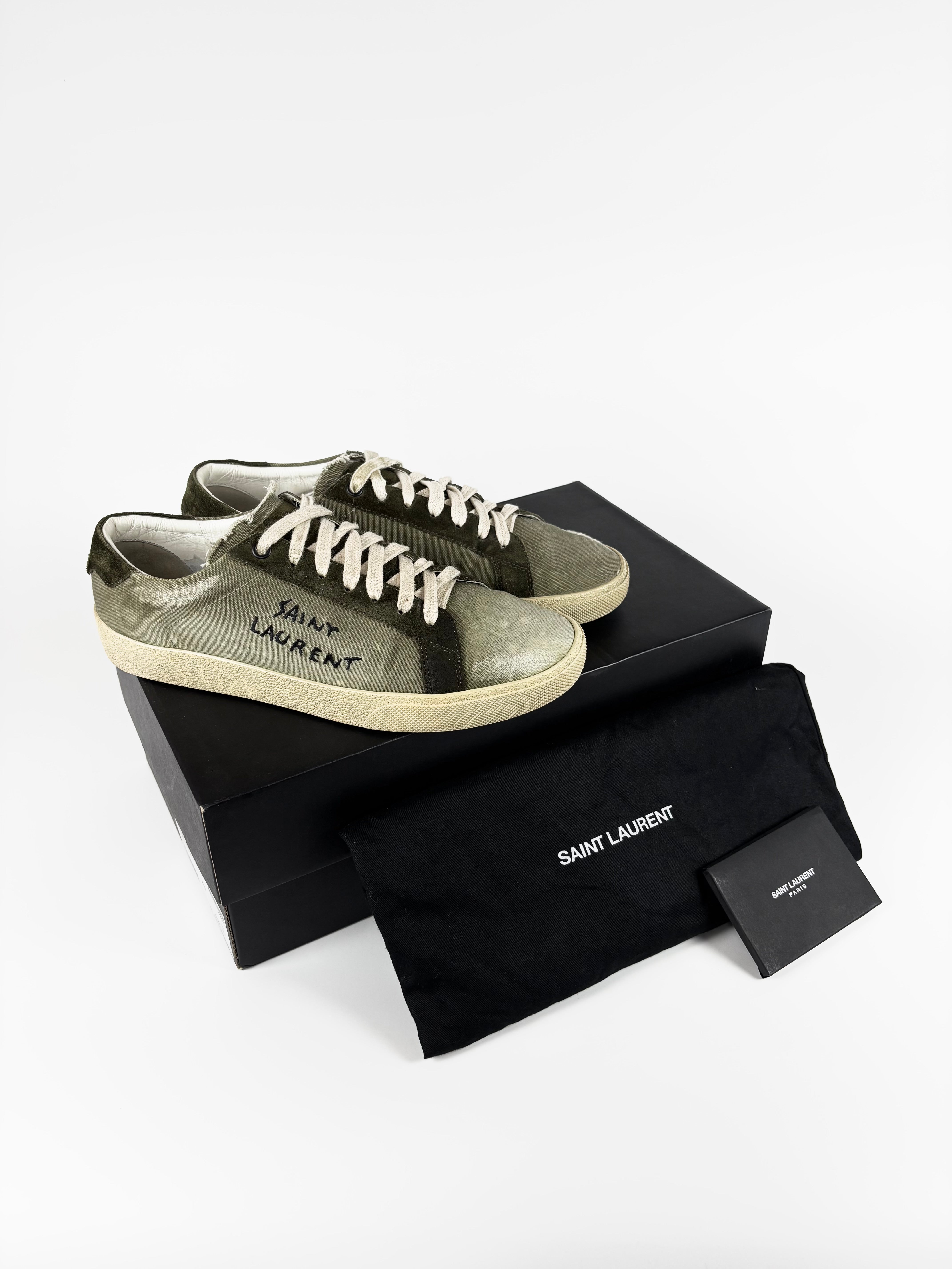 Saint Laurent Court Classic Sneakers