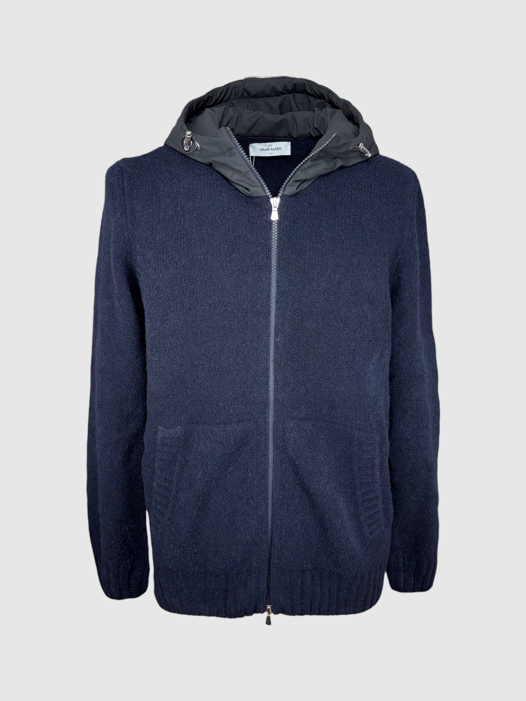 Gran Sasso Hooded Cardigan Jacket