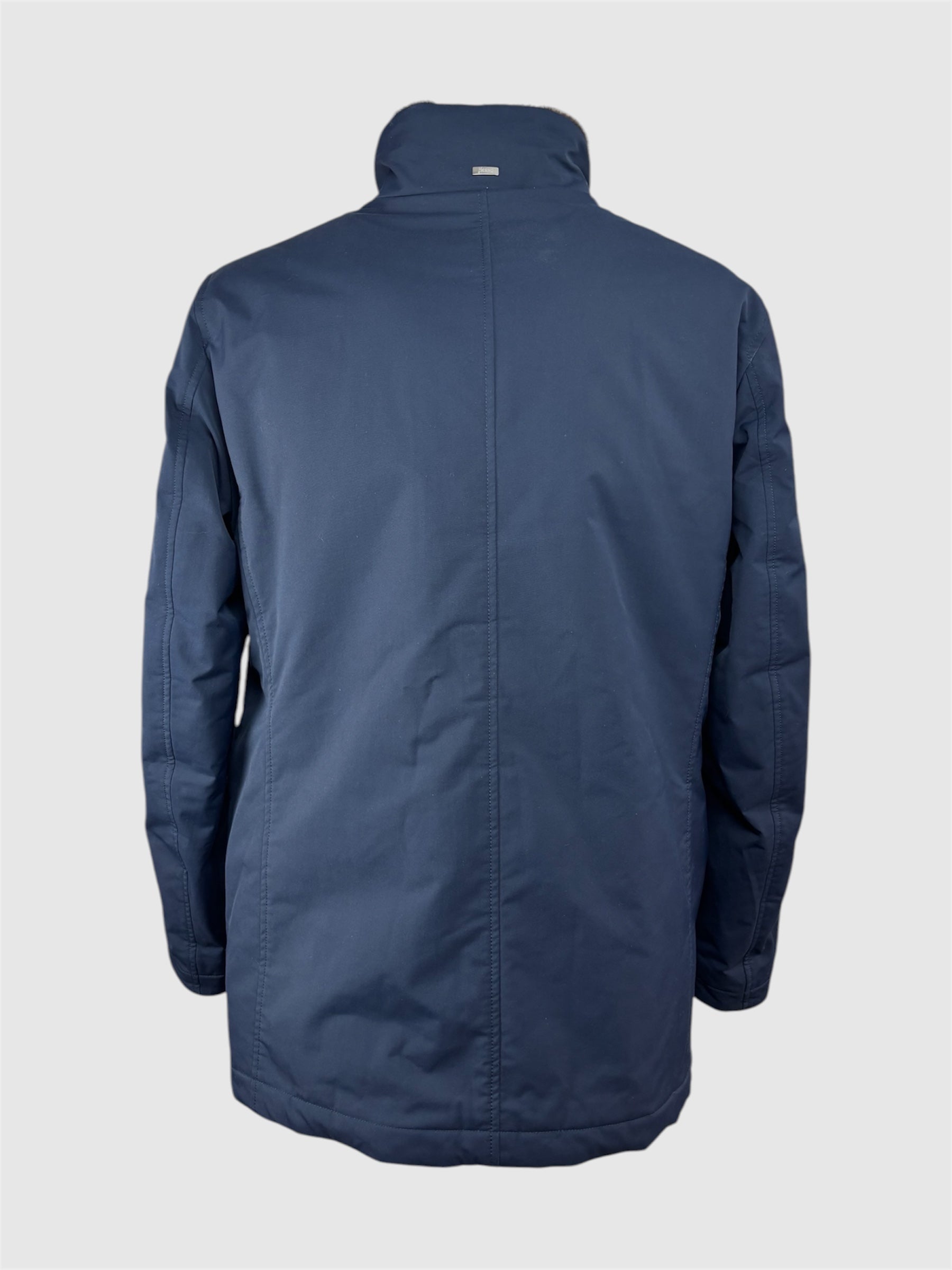 Herno Fur Lined Field Jacket