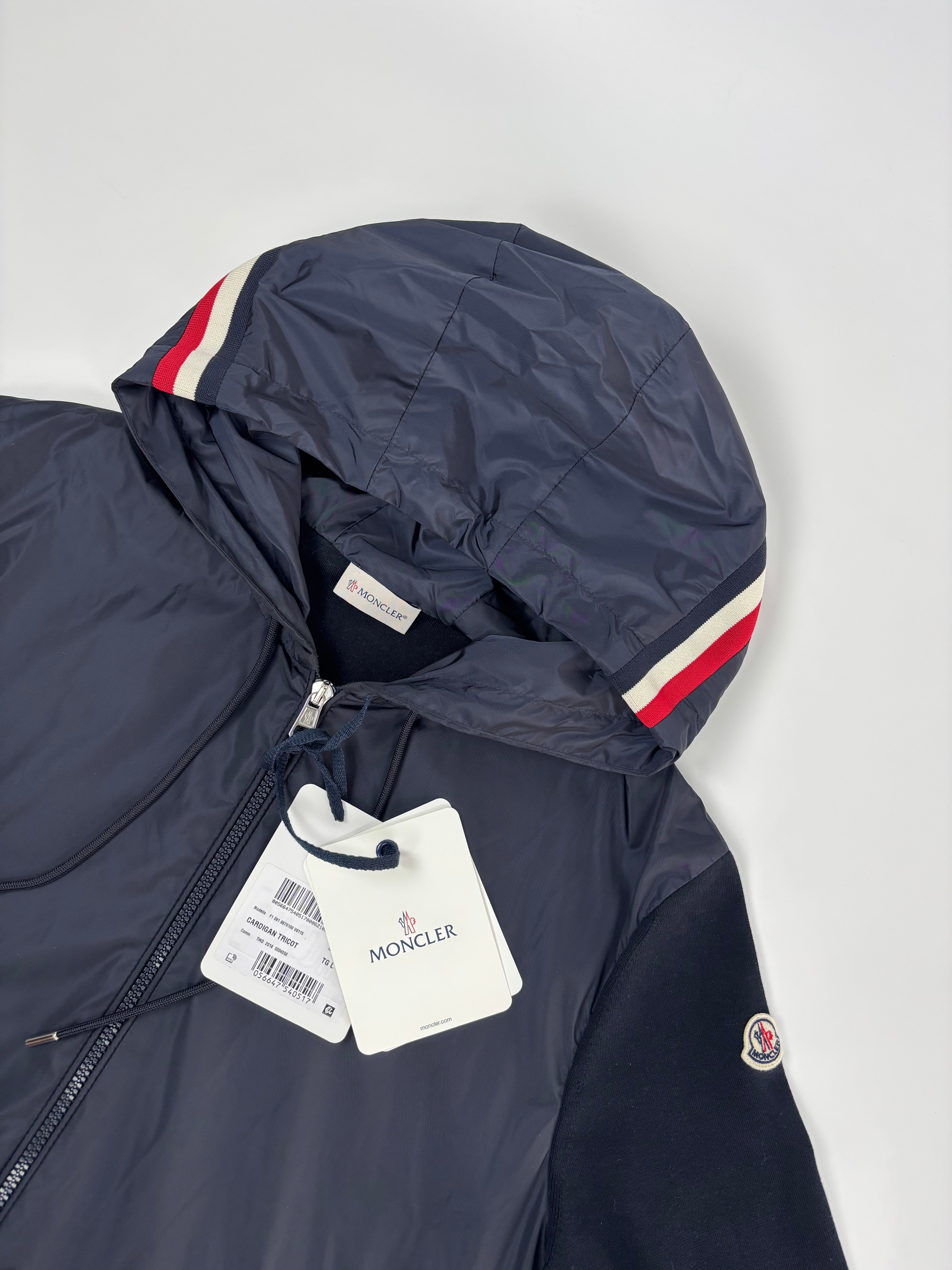Moncler Hooded Cardigan Jacket