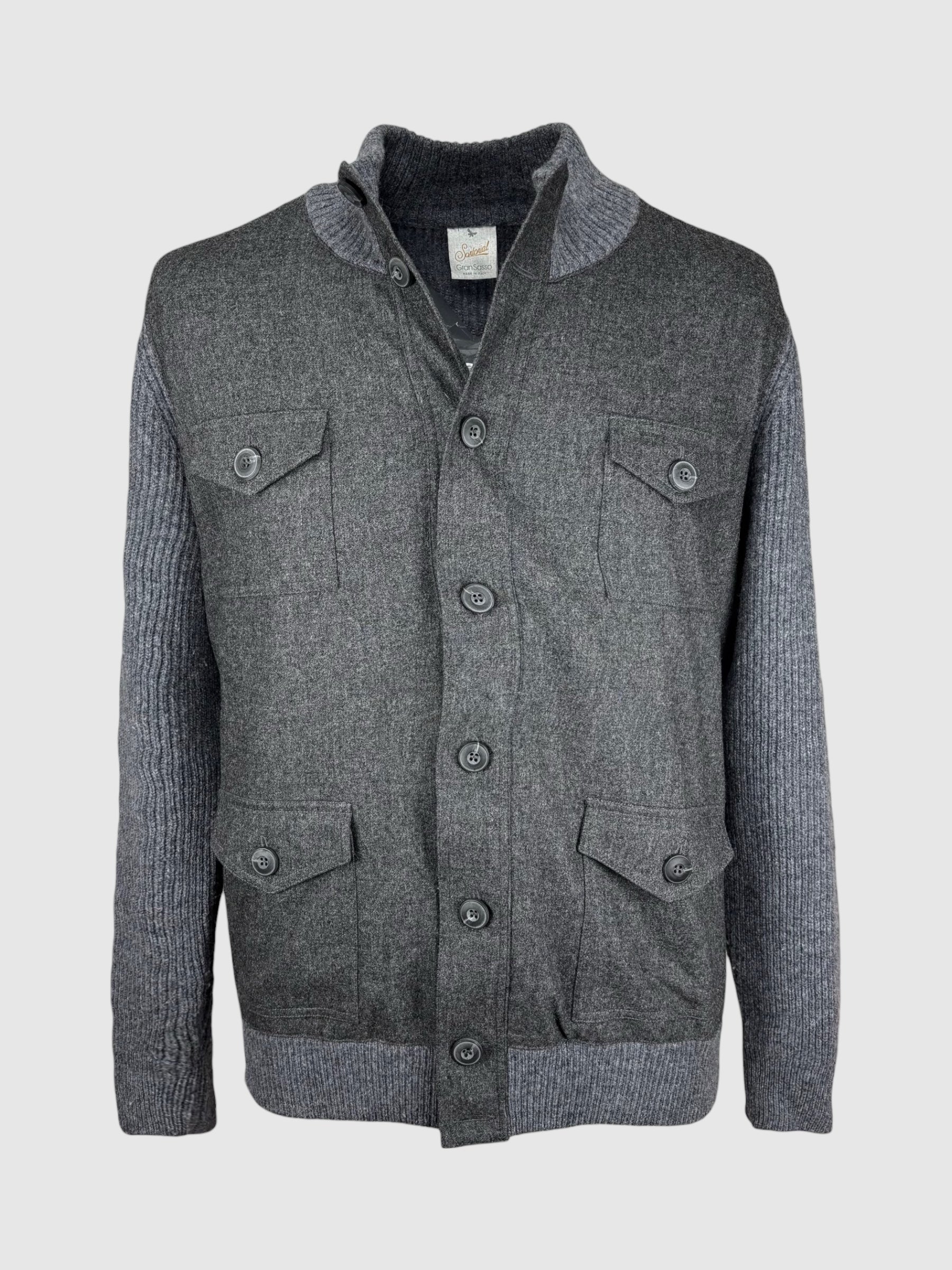 Gran Sasso Padded Cardigan Jacket