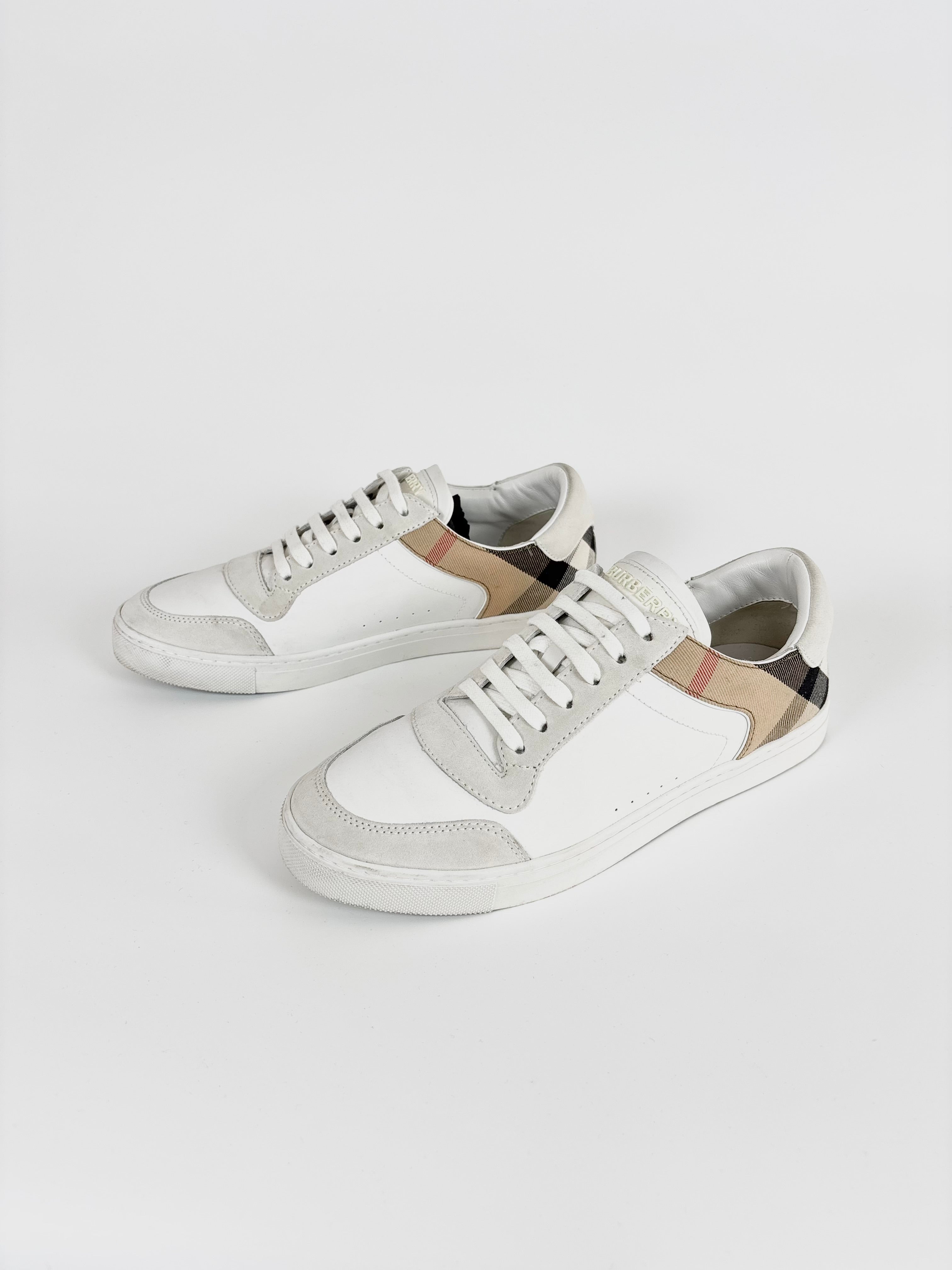 Burberry Checked Sneakers